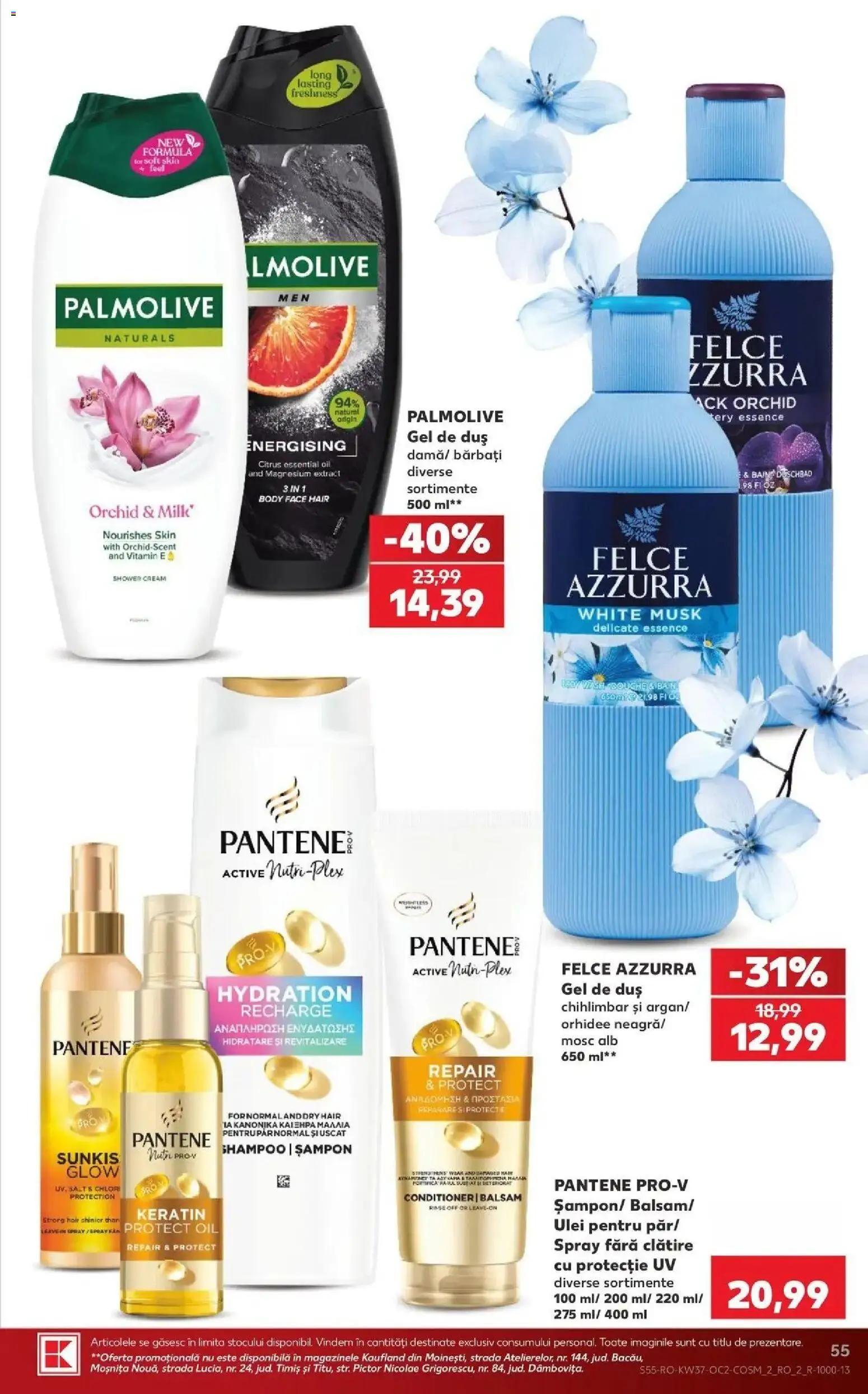 Catalog Kaufland 9 - 14 Septembrie 2026 | Pagina 55 | Produse: Body, Duș, Șampon, Balsam