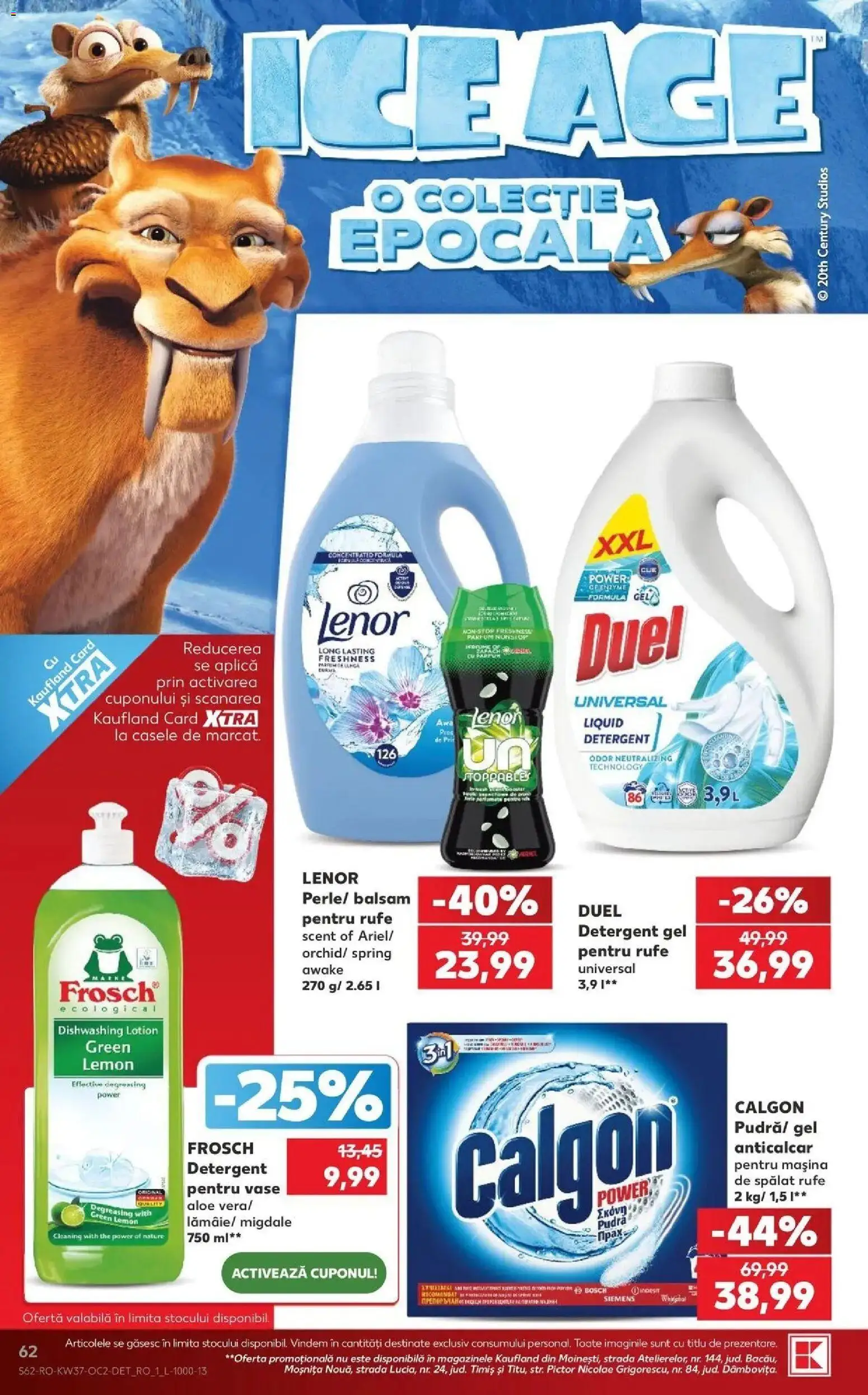 Catalog Kaufland 9 - 14 Septembrie 2026 | Pagina 62 | Produse: Calgon, Vase, Pudră, Migdale