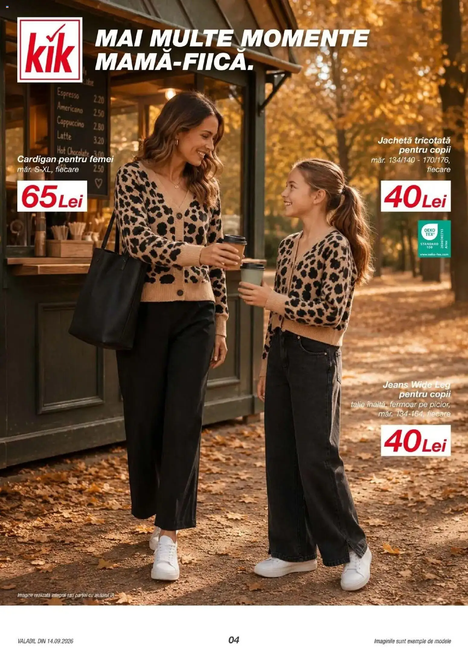 Catalog Kik 14 - 19 Septembrie 2026 | Pagina 4 | Produse: Cardigan, Jachetă, Cappuccino