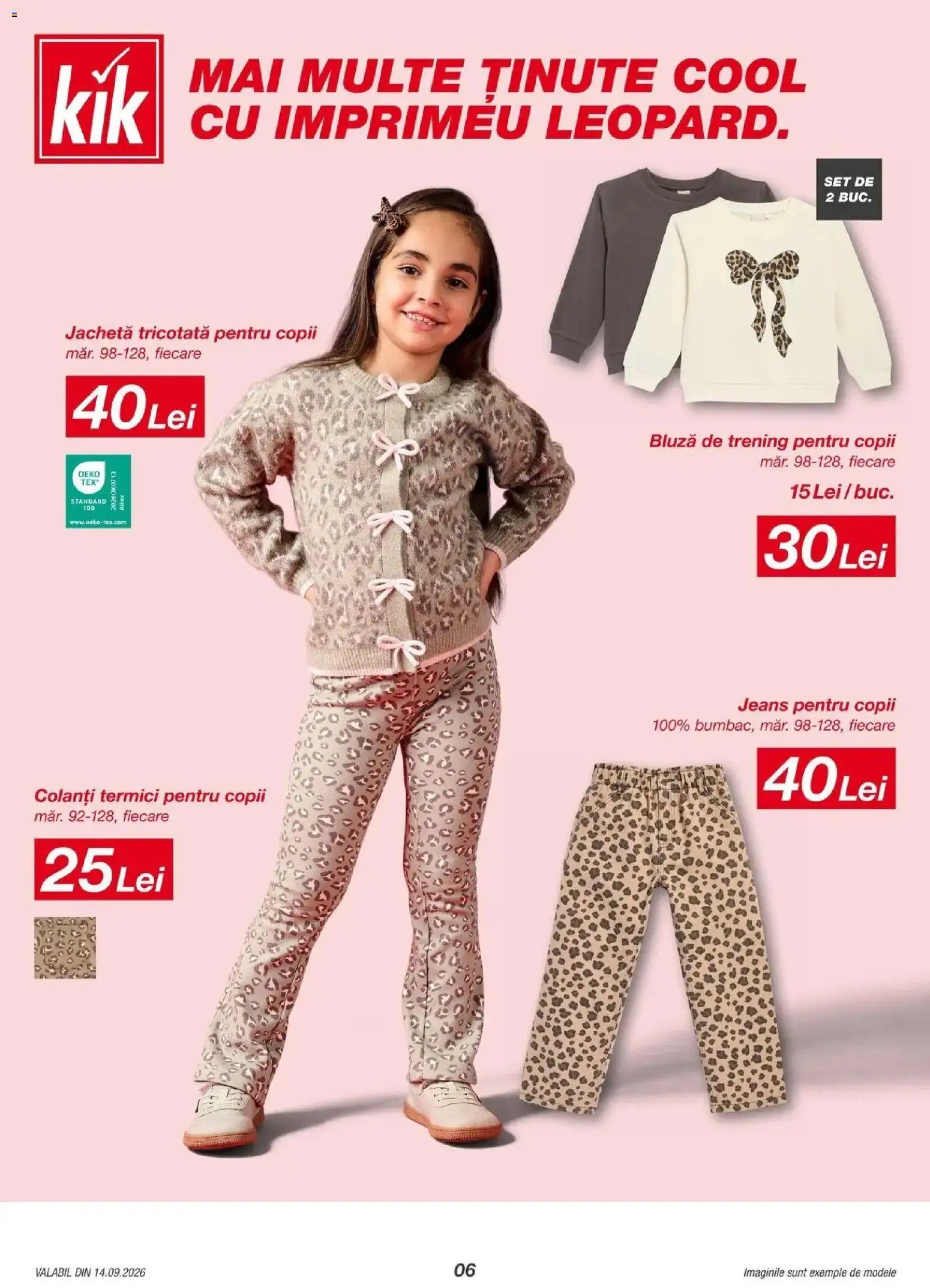 Catalog Kik 14 - 19 Septembrie 2026 | Pagina 6 | Produse: Jachetă, Trening, Bluză, Colanți