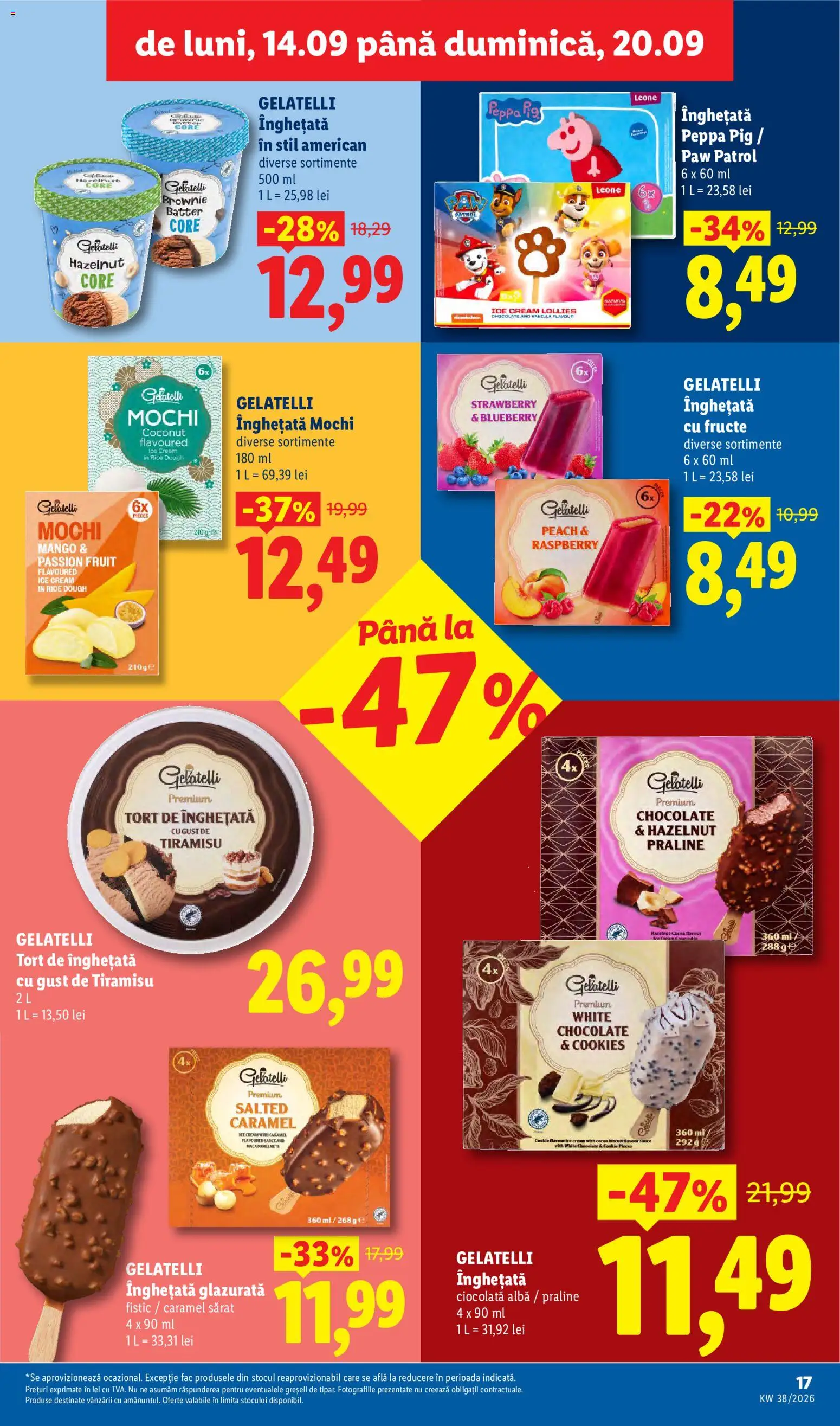 Catalog LIDL 14 - 19 Septembrie 2026 | Pagina 17 | Produse: Premium, Alba, Înghețată, Mango