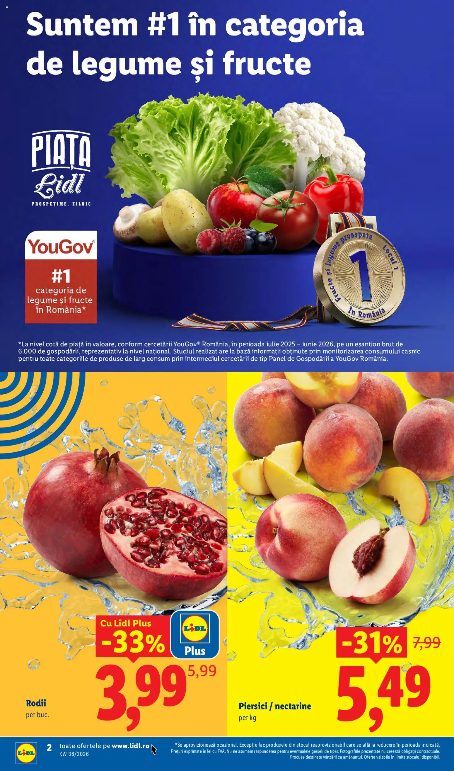Catalog LIDL 14 - 19 Septembrie 2026 | Pagina 2 | Produse: Nectarine, Tip, Fructe, Plus