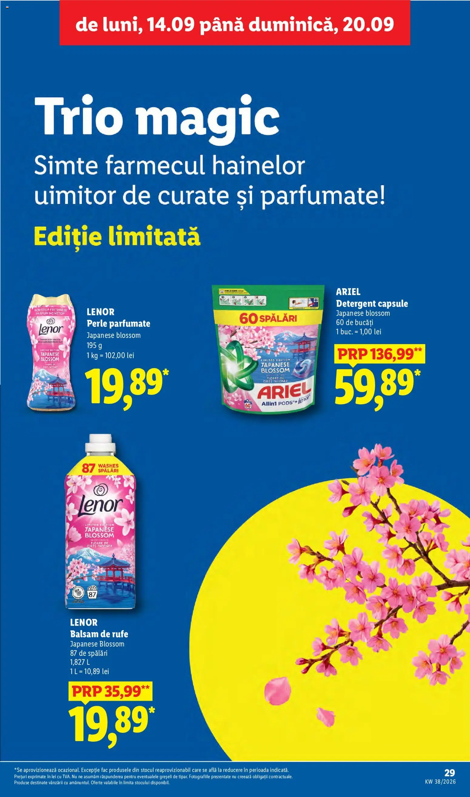 Catalog LIDL 14 - 19 Septembrie 2026 | Pagina 29 | Produse: Detergent Capsule, Magic, Parfum, Balsam de rufe