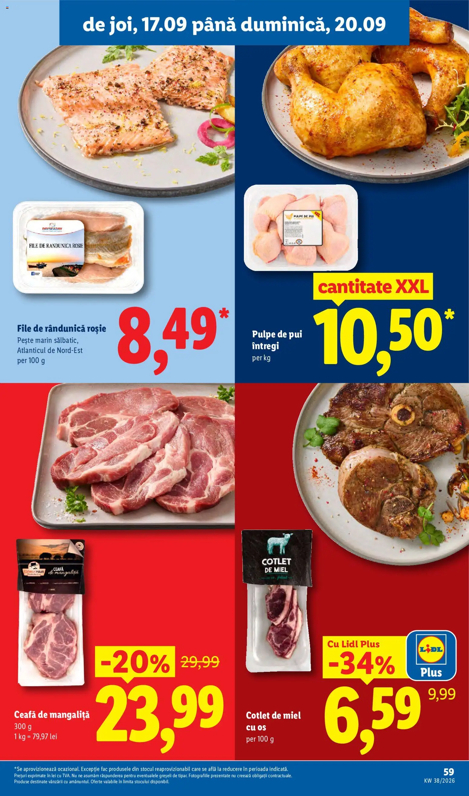 Catalog LIDL 14 - 19 Septembrie 2026 | Pagina 59 | Produse: Cotlet, Pui, Dayseaday, Pește