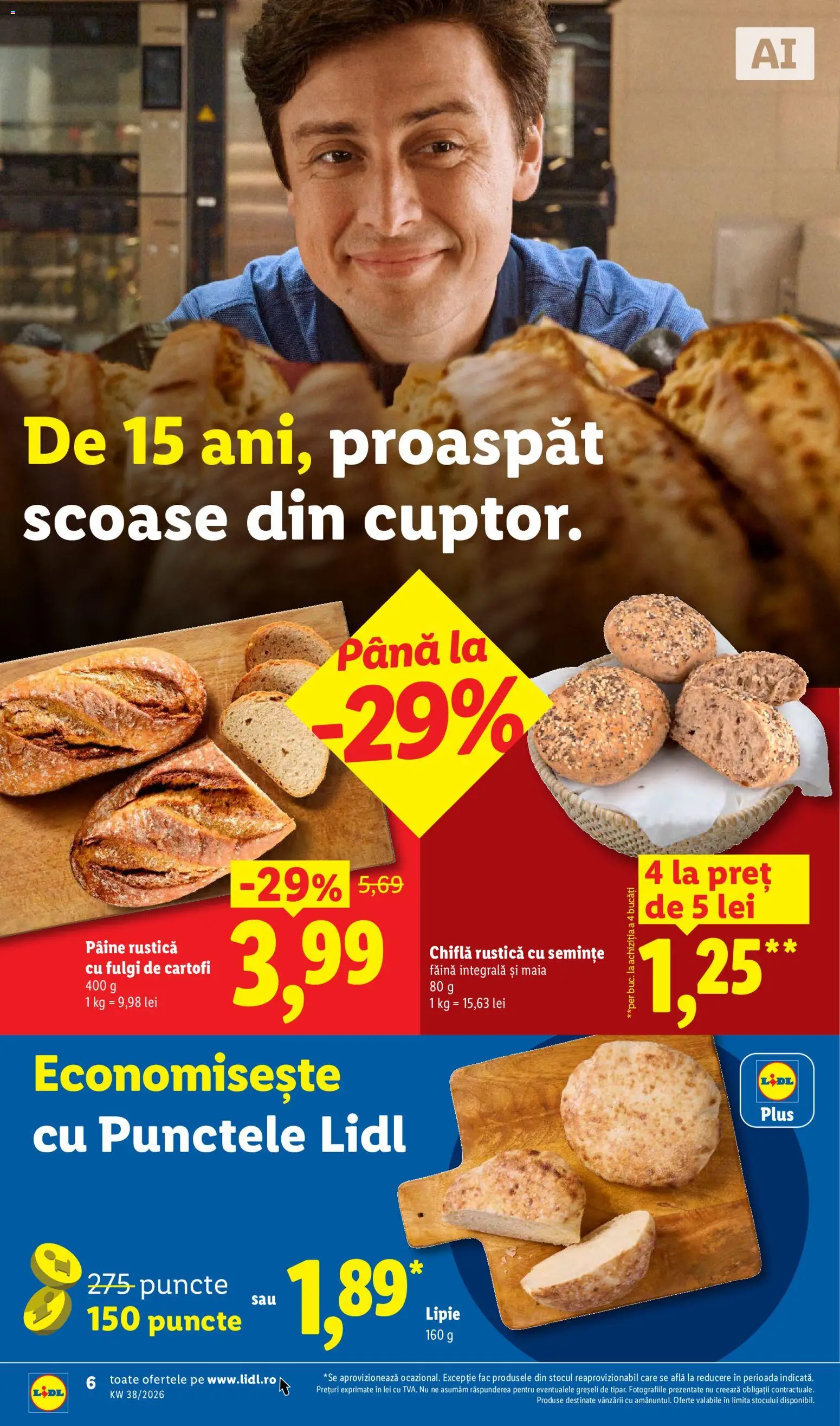 Catalog LIDL 14 - 19 Septembrie 2026 | Pagina 6 | Produse: Semințe, Chiflă, Pâine, Cartofi
