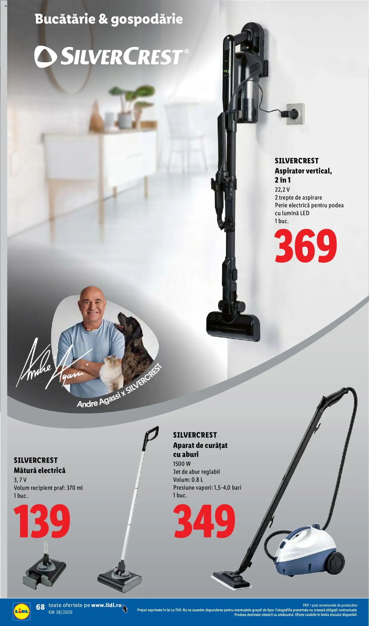 Catalog LIDL 14 - 19 Septembrie 2026 | Pagina 68 | Produse: Aspirator, Mătură, Bucătărie, Perie