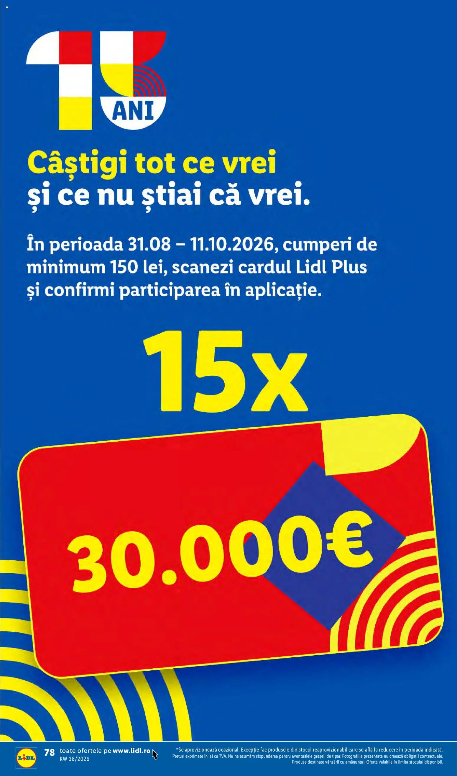 Catalog LIDL 14 - 19 Septembrie 2026 | Pagina 78 | Produse: Plus