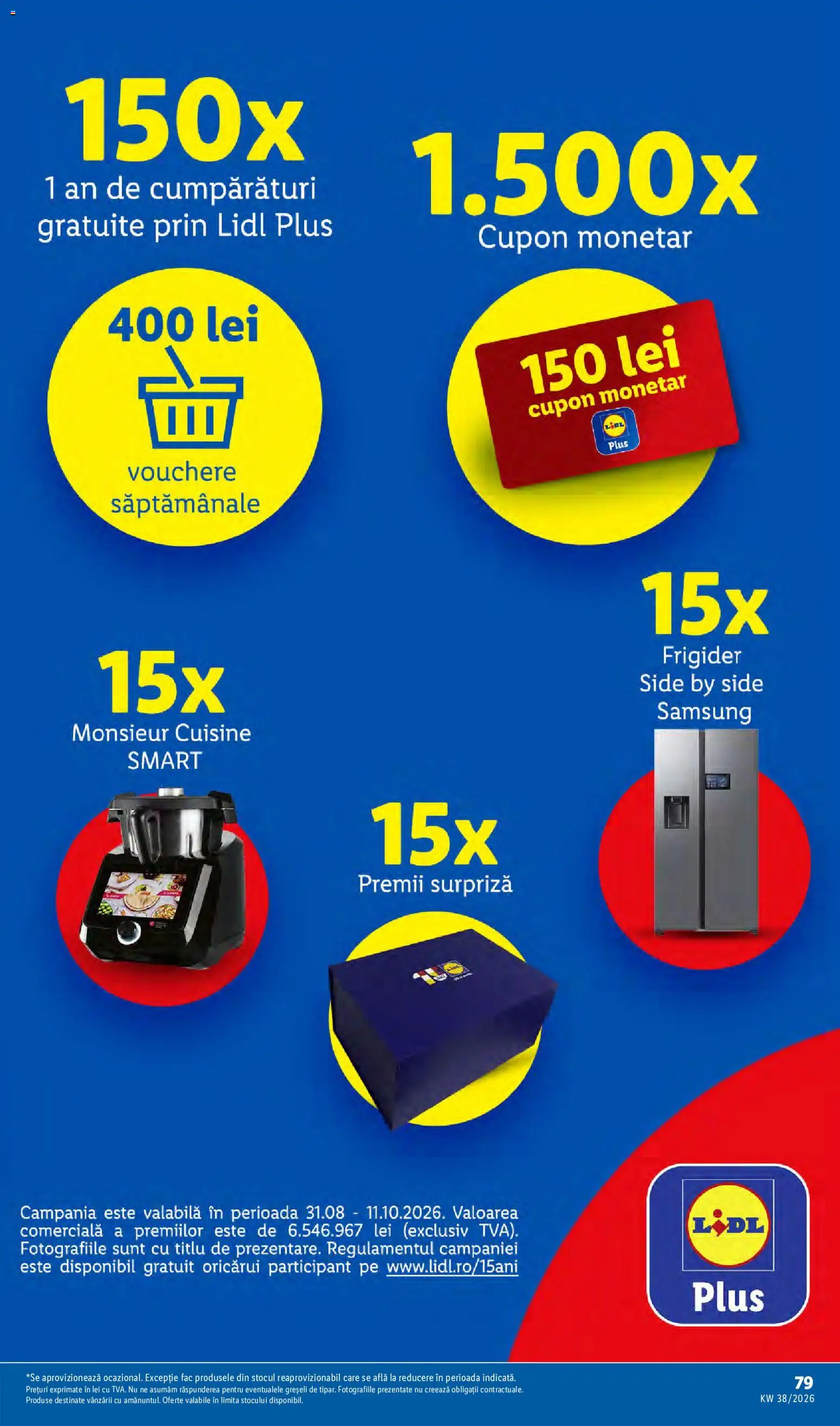 Catalog LIDL 14 - 19 Septembrie 2026 | Pagina 79 | Produse: Frigider, Robot, Plus