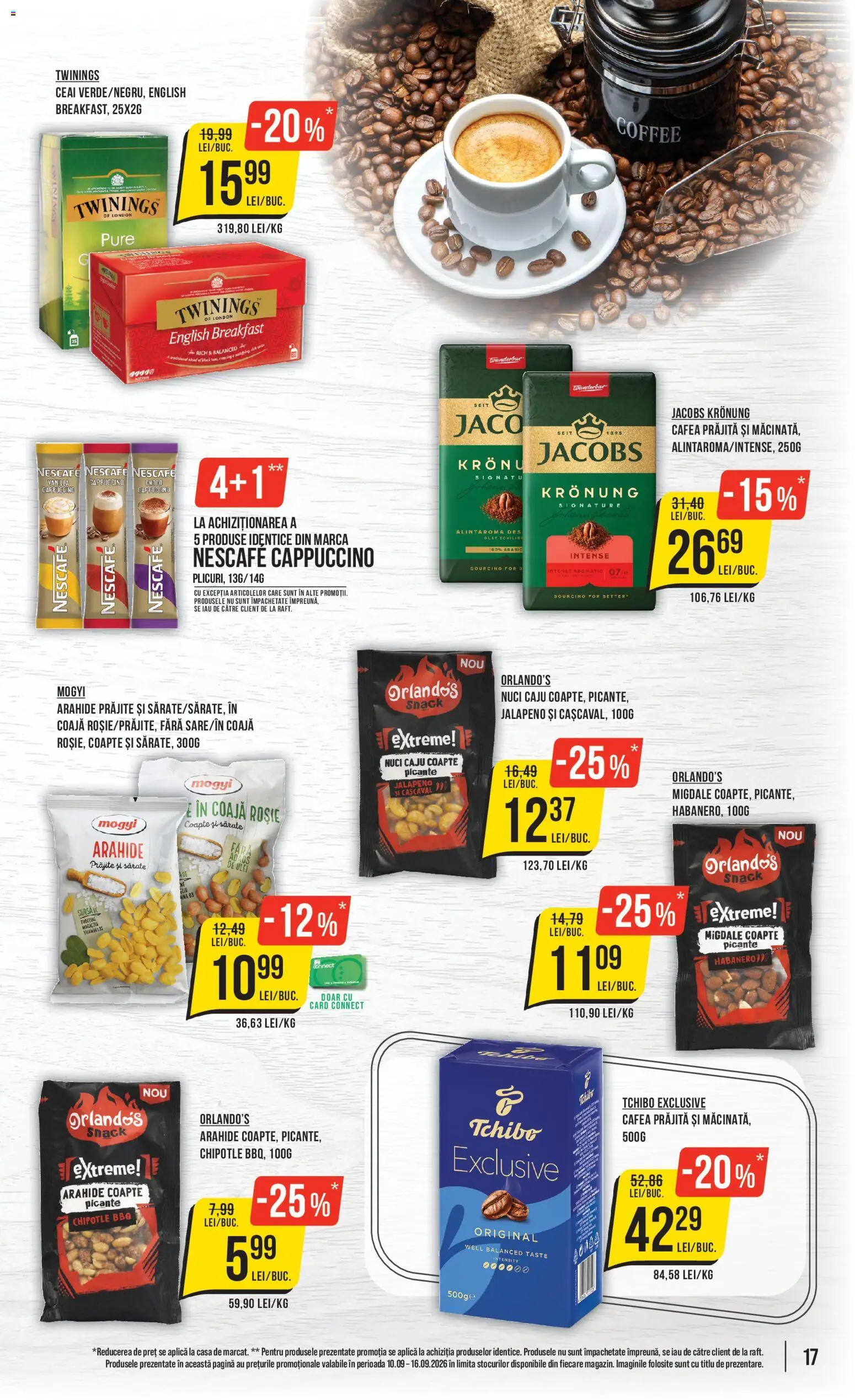 Catalog Mega Image 10 - 15 Septembrie 2026 | Pagina 17 | Produse: Aplică, Jacobs, Ulei, Cafea