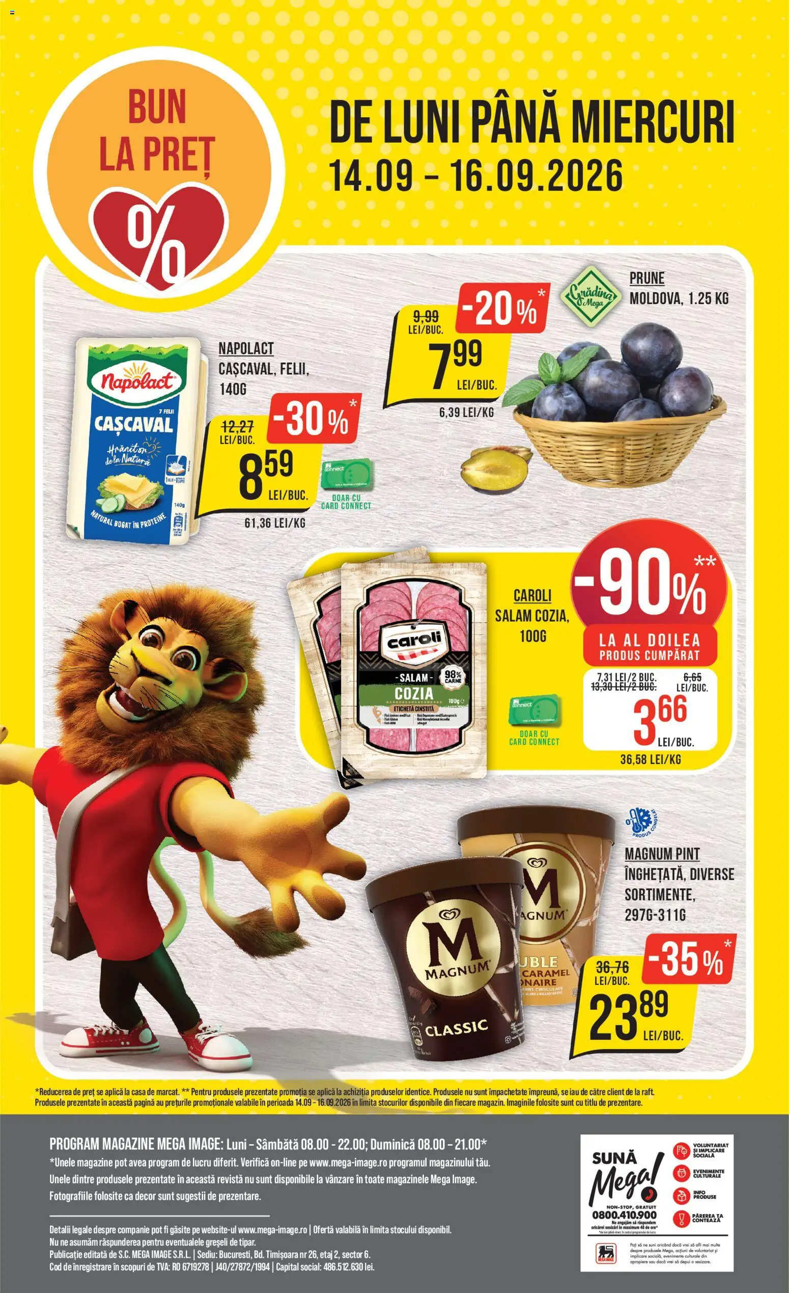 Catalog Mega Image 10 - 15 Septembrie 2026 | Pagina 24 | Produse: Proteine, Aplică, Cașcaval, Prune