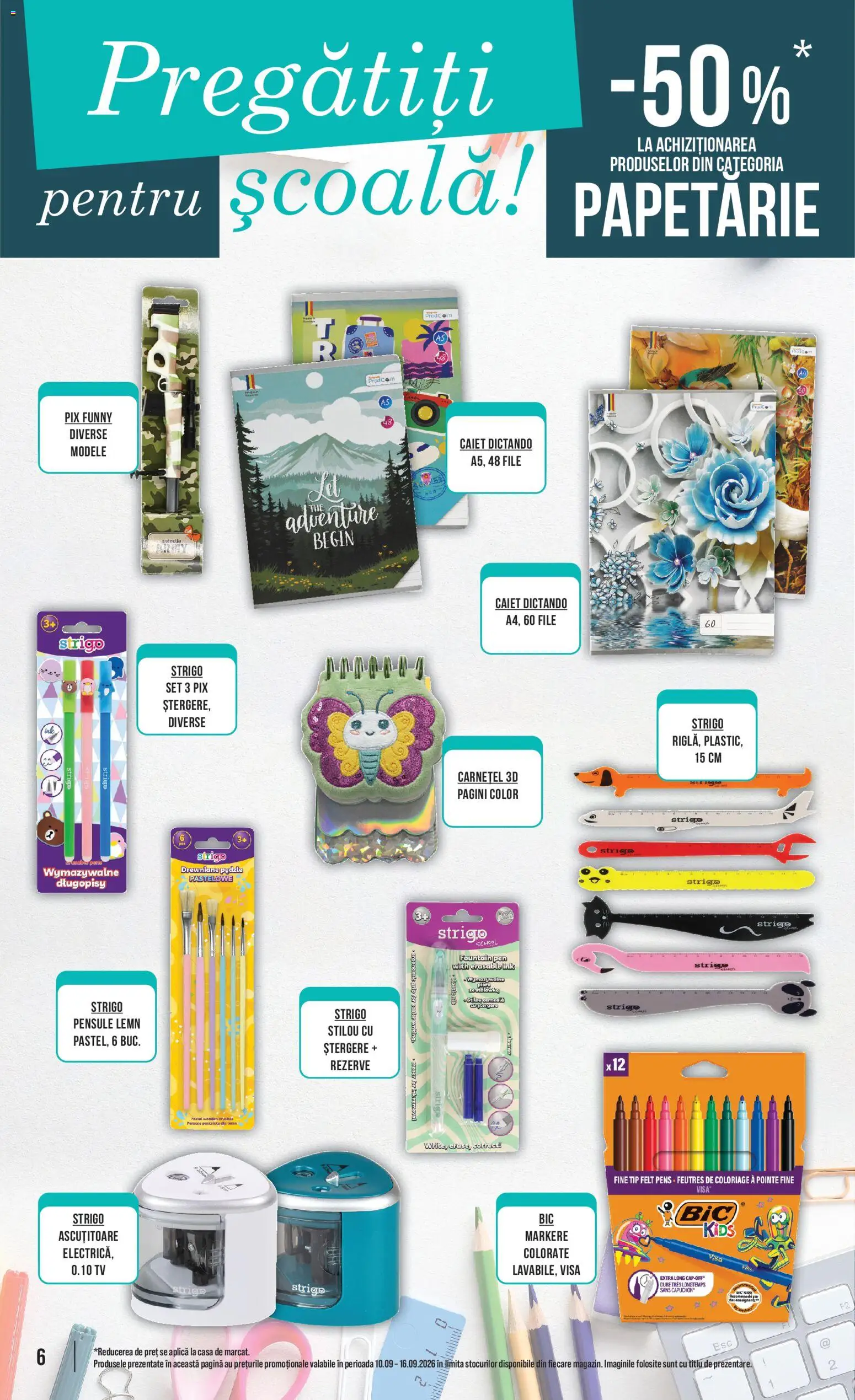 Catalog Mega Image 10 - 15 Septembrie 2026 | Pagina 6 | Produse: Aplică, Ascuțitoare, Tip