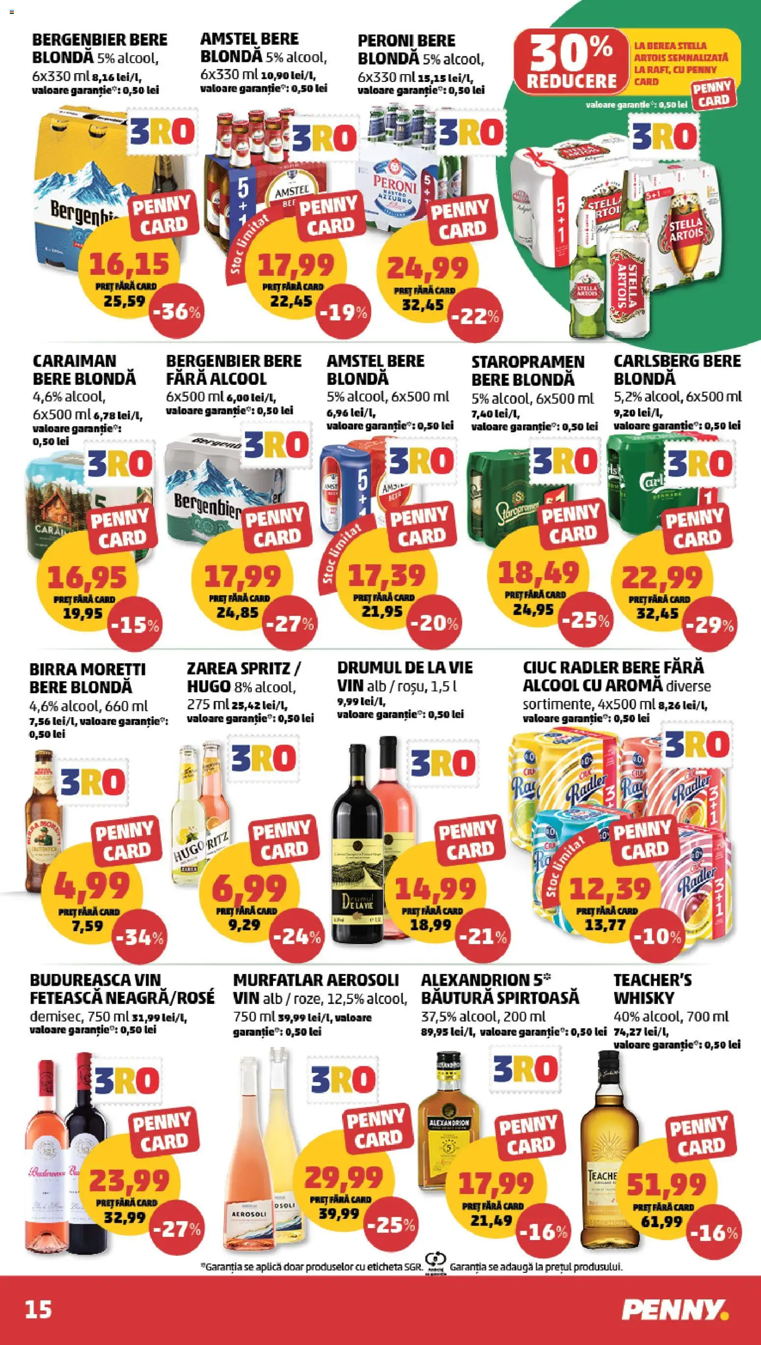 Catalog PENNY Market 9 - 14 Septembrie 2026 | Pagina 15 | Produse: Aplică, Staropramen, Bergenbier, Hugo