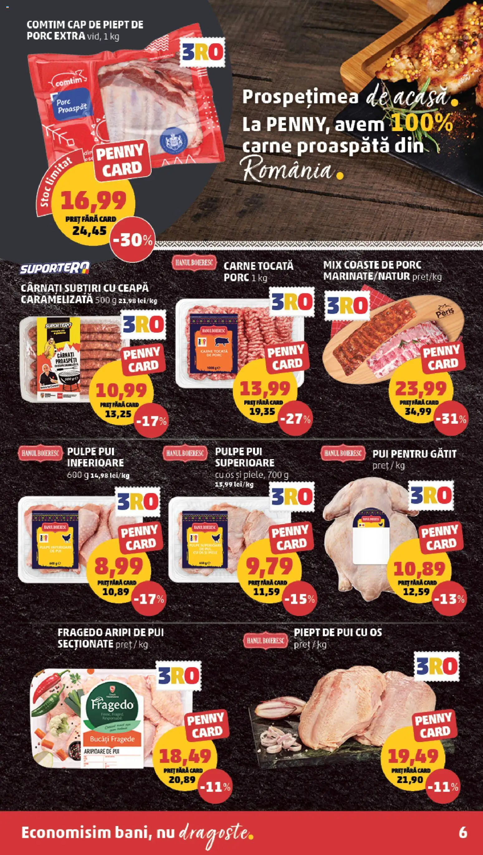 Catalog PENNY Market 9 - 14 Septembrie 2026 | Pagina 6 | Produse: Pui, Piept de Porc, Ceapă, Cârnați