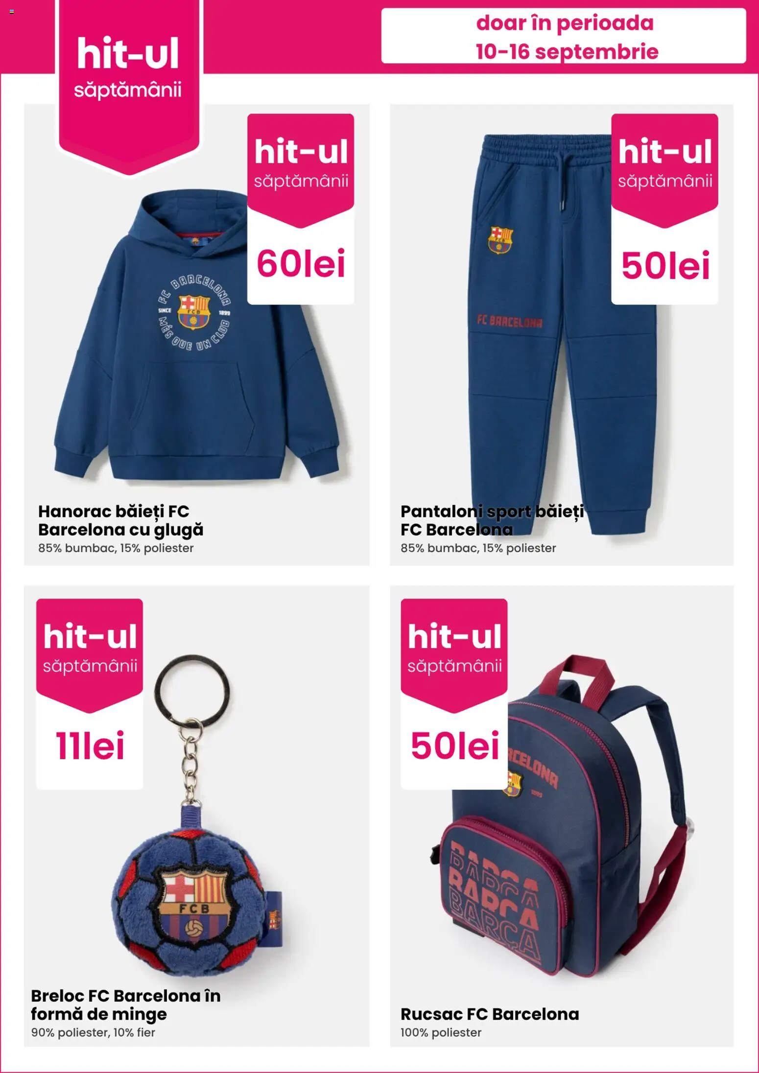 Catalog Pepco 10 - 15 Septembrie 2026 | Pagina 3 | Produse: Sport, Pantaloni, Hanorac, Rucsac