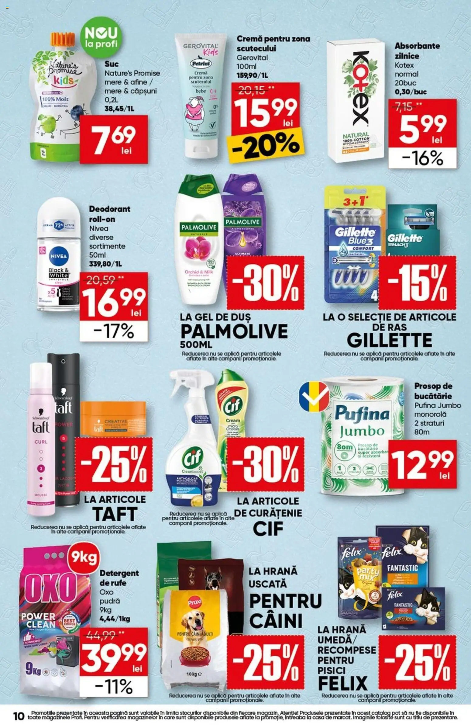 Catalog Profi 10 - 15 Septembrie 2026 | Pagina 10 | Produse: Gel de duș, Mere, Deodorant, Detergent