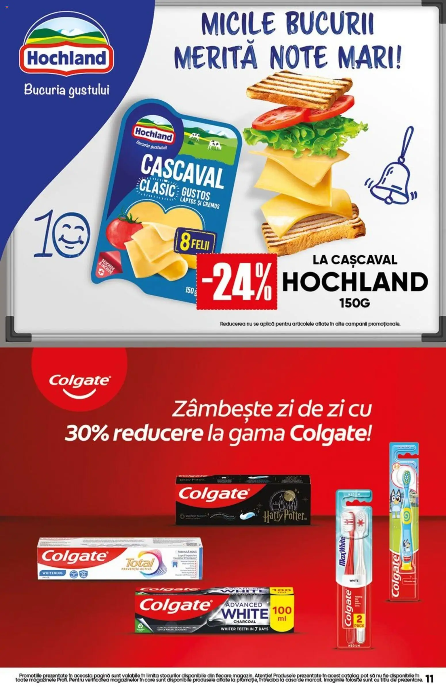 Catalog Profi 10 - 15 Septembrie 2026 | Pagina 11 | Produse: Aplică, Cașcaval, Hochland, Pastă de dinți