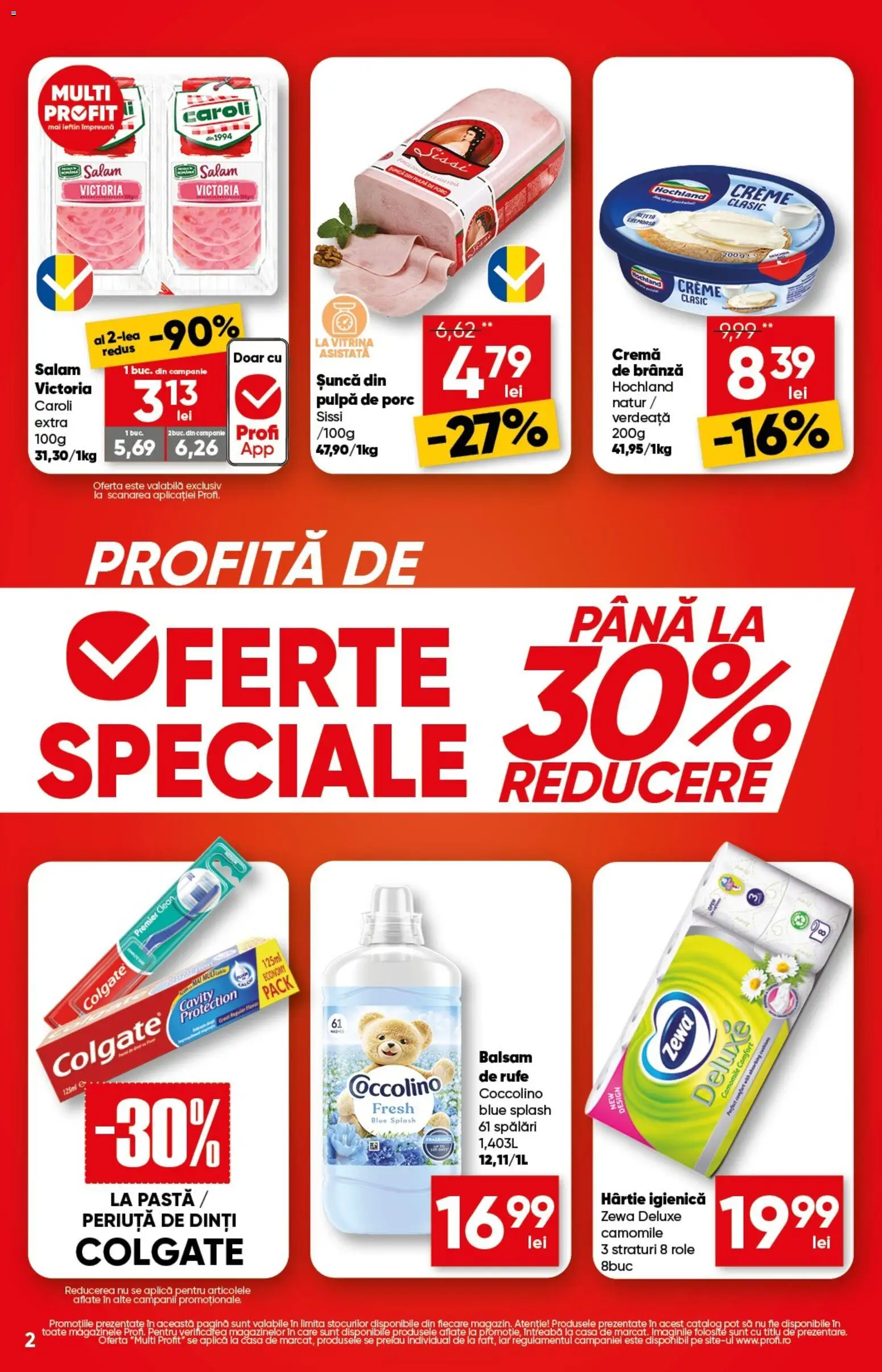 Catalog Profi 10 - 15 Septembrie 2026 | Pagina 2 | Produse: Role, Salam, Periuță de dinți, Cremă de brânză