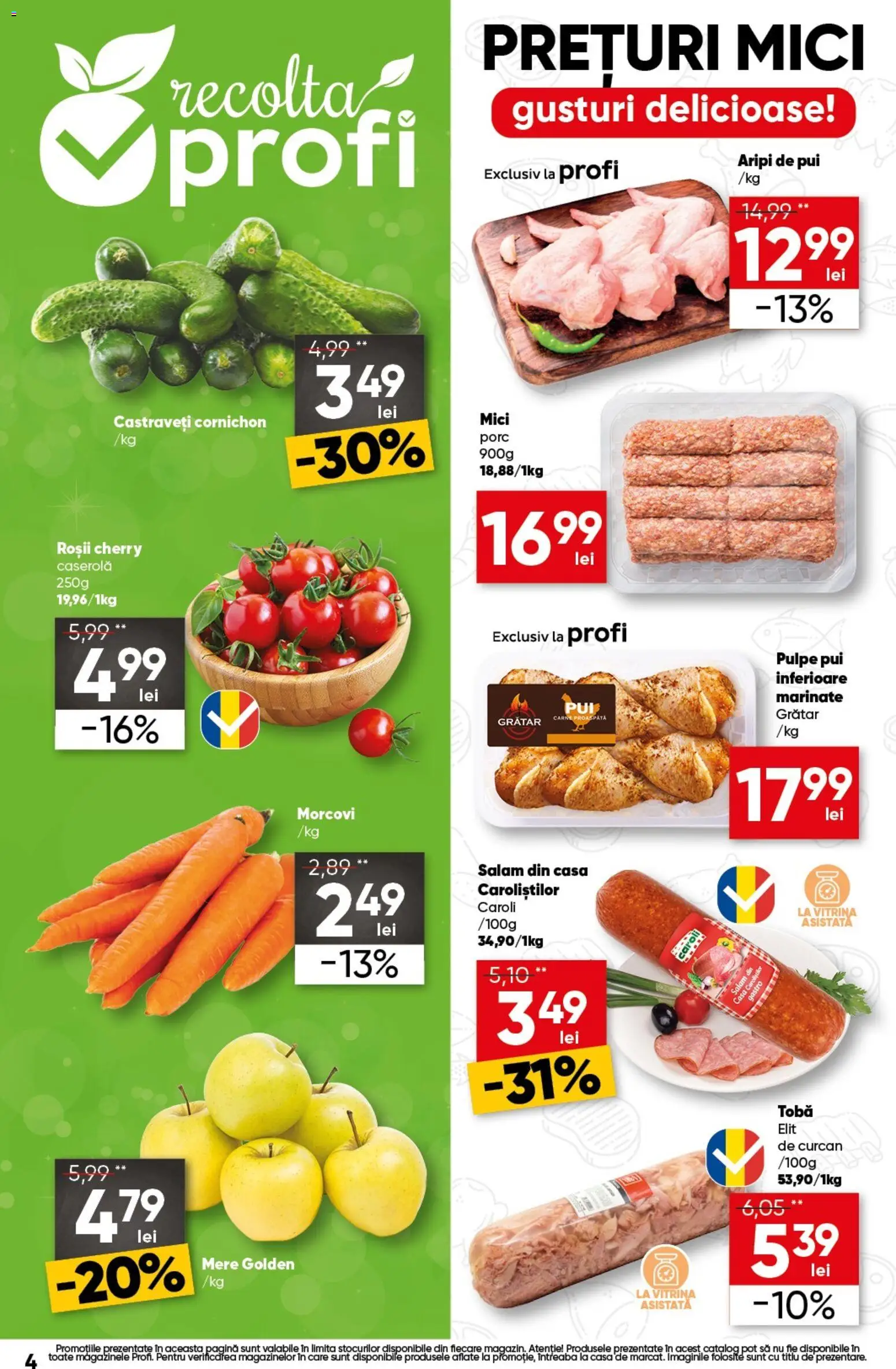 Catalog Profi 10 - 15 Septembrie 2026 | Pagina 4 | Produse: Pui, Salam, Mere, Castraveți