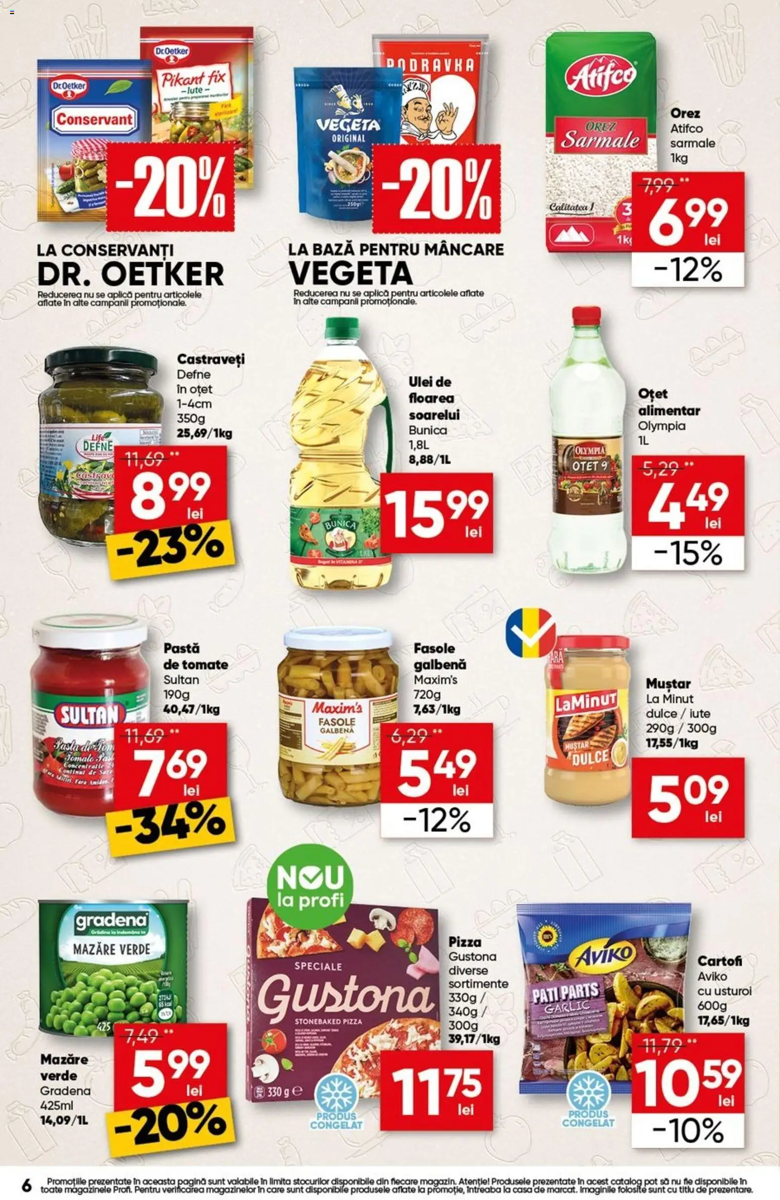 Catalog Profi 10 - 15 Septembrie 2026 | Pagina 6 | Produse: Aplică, Ulei de floarea soarelui, Oțet, Cartofi
