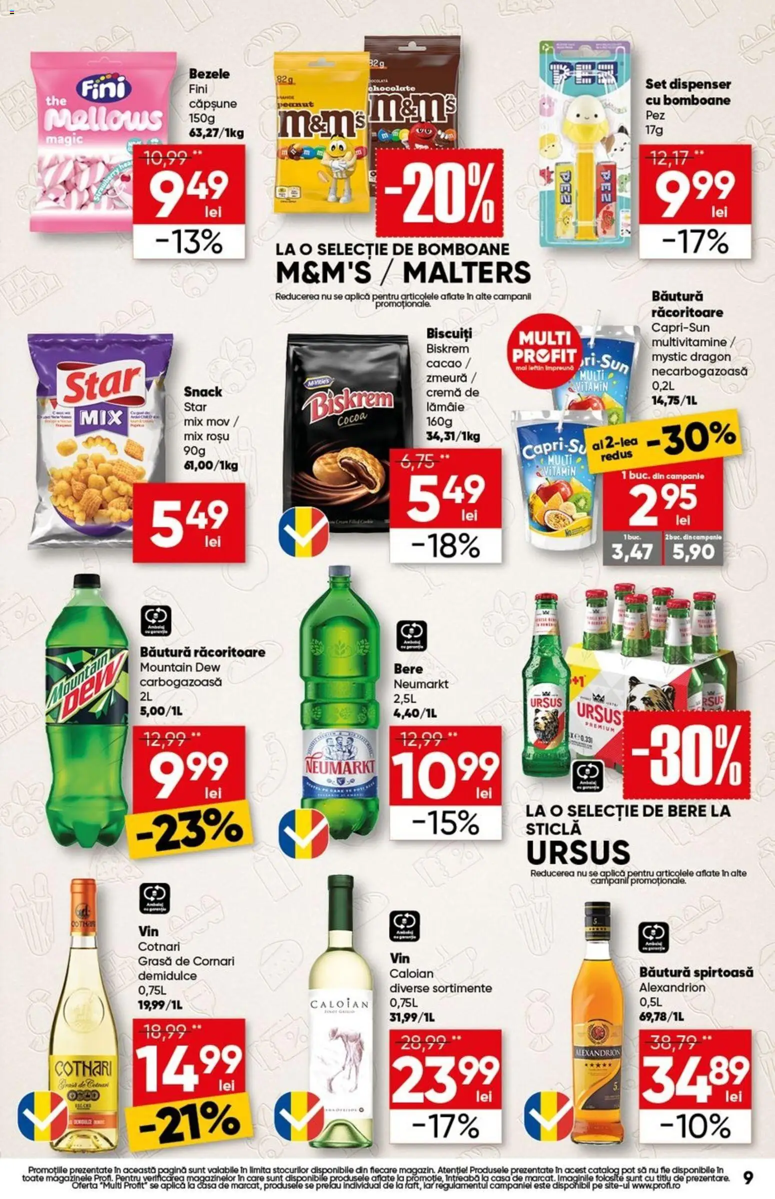 Catalog Profi 10 - 15 Septembrie 2026 | Pagina 9 | Produse: Ursus, Cacao, Biscuiți, Lămâie