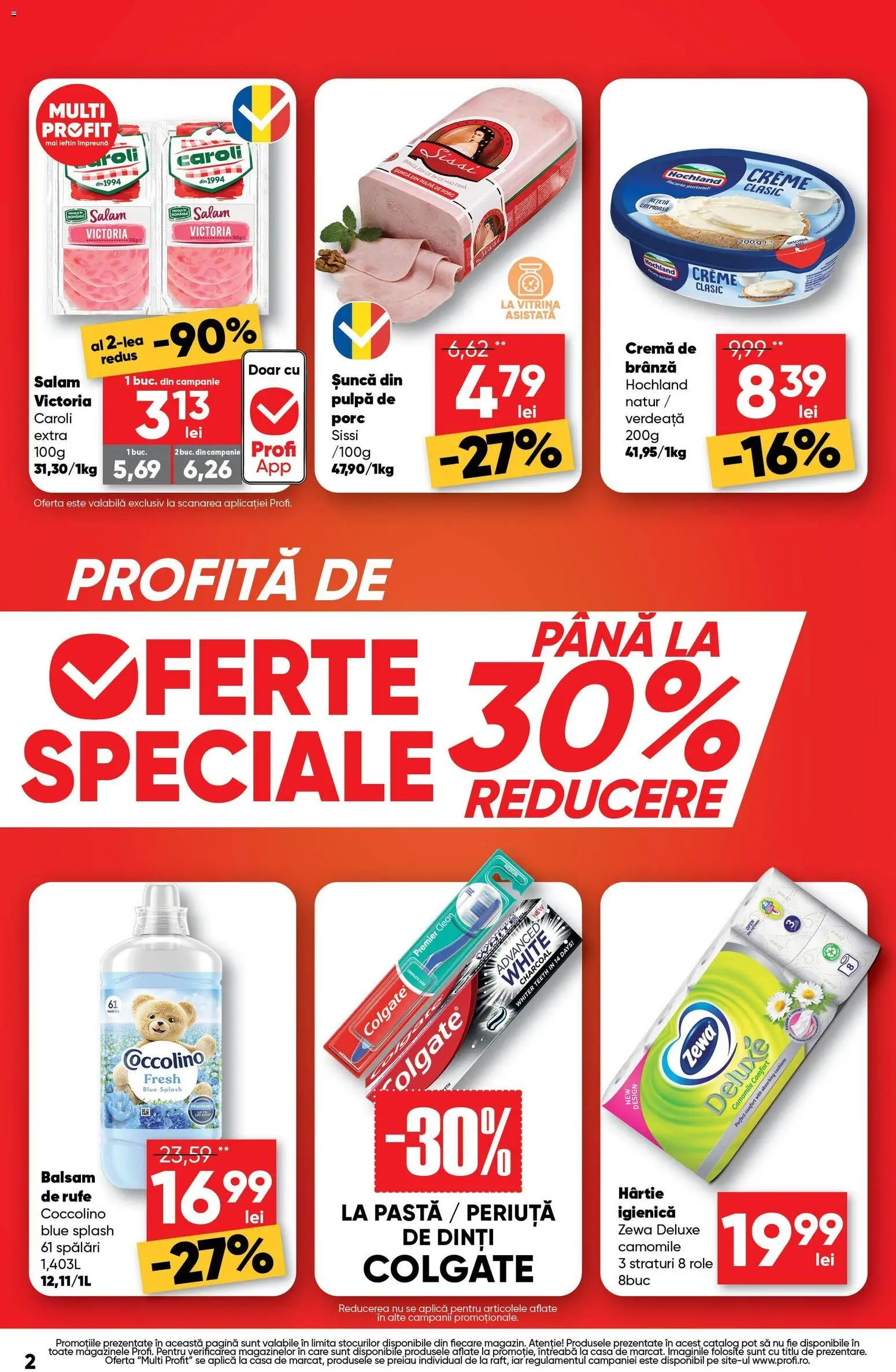 Catalog Profi 10 - 15 Septembrie 2026 | Pagina 2 | Produse: Aplică, Cremă, Salam, Balsam de rufe