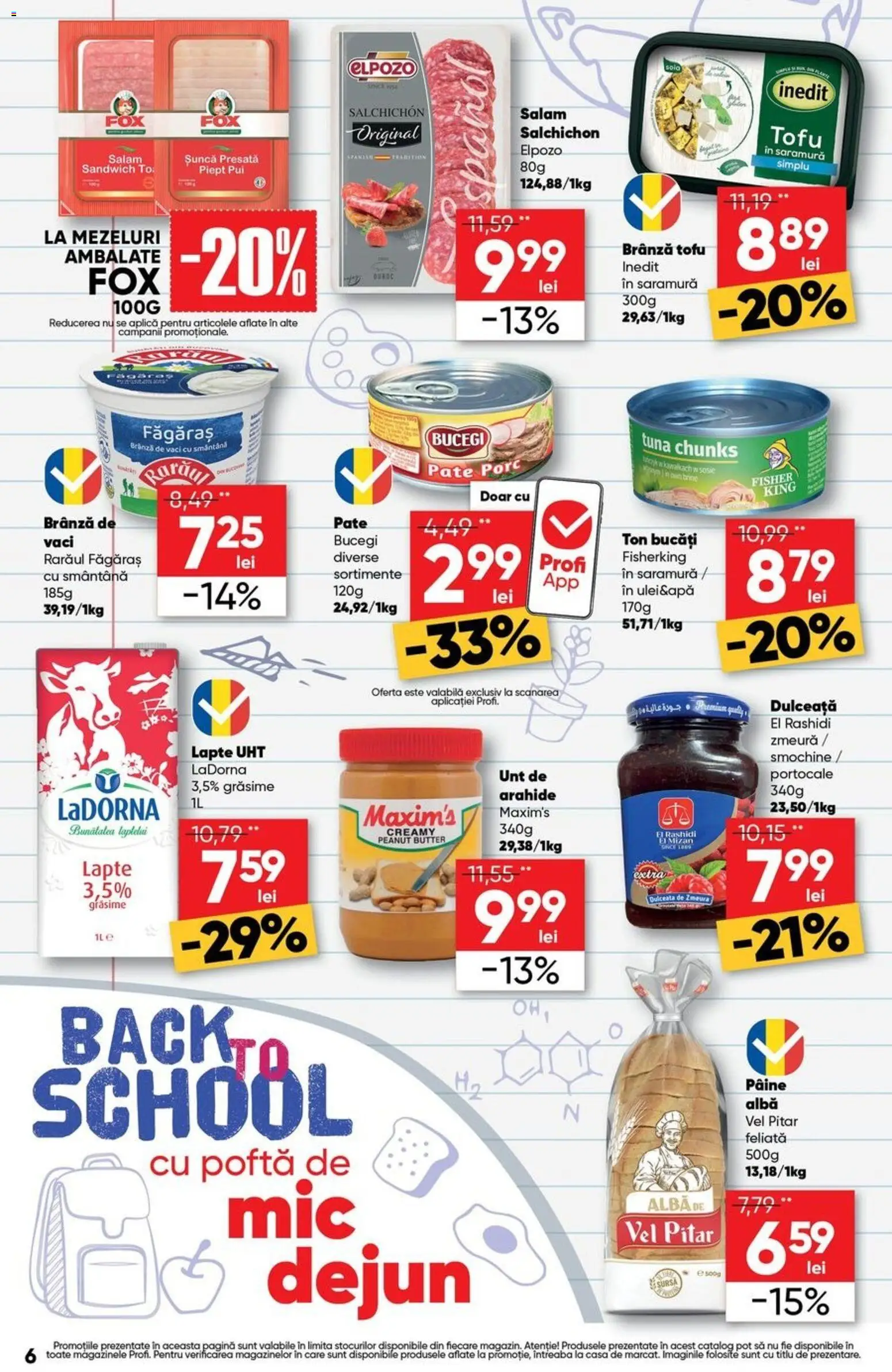 Catalog Profi 10 - 15 Septembrie 2026 | Pagina 6 | Produse: Alba, Pate, Brânză, Ulei