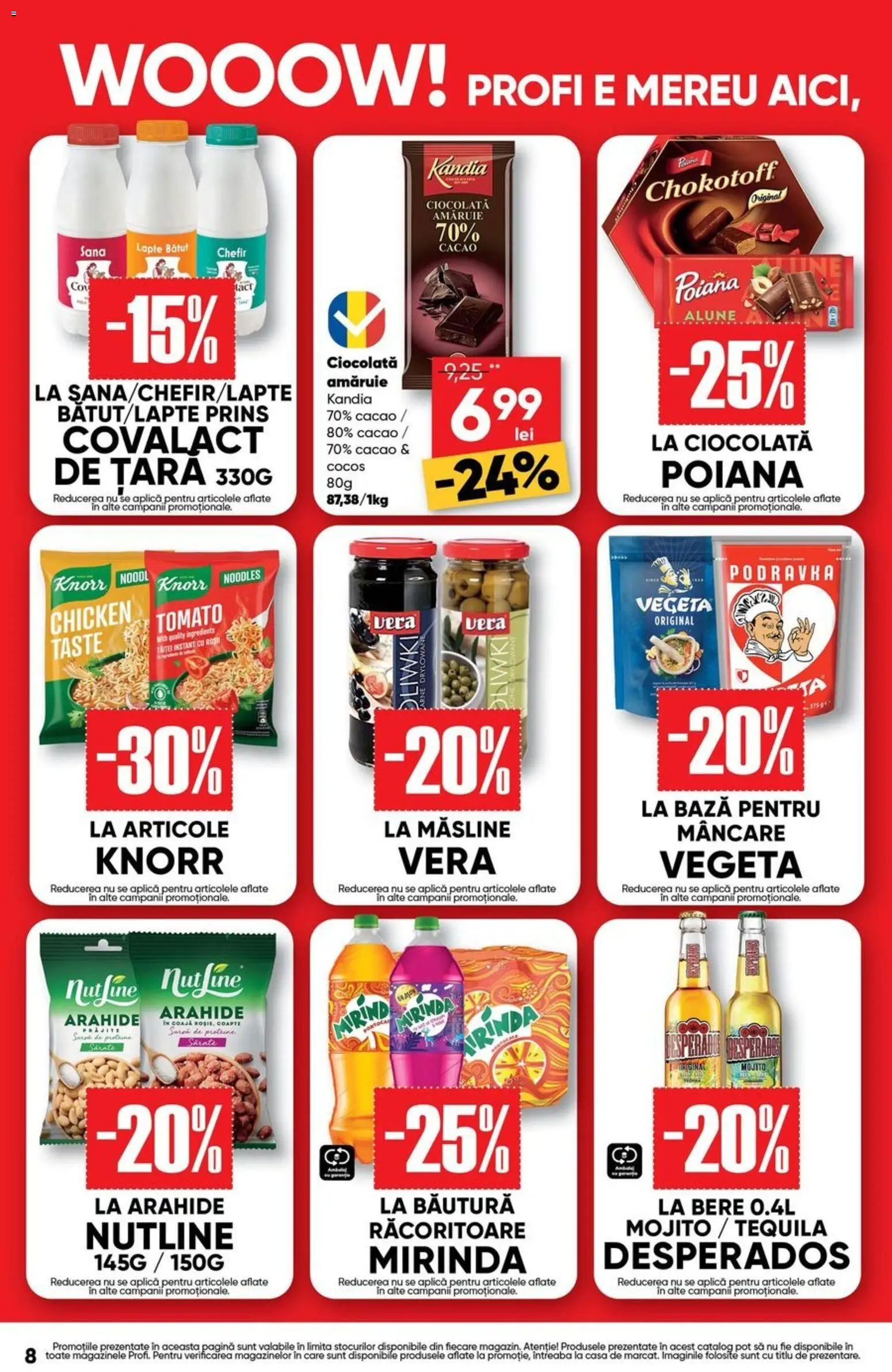 Catalog Profi 10 - 15 Septembrie 2026 | Pagina 8 | Produse: Măsline, Arahide, Desperados, Cacao