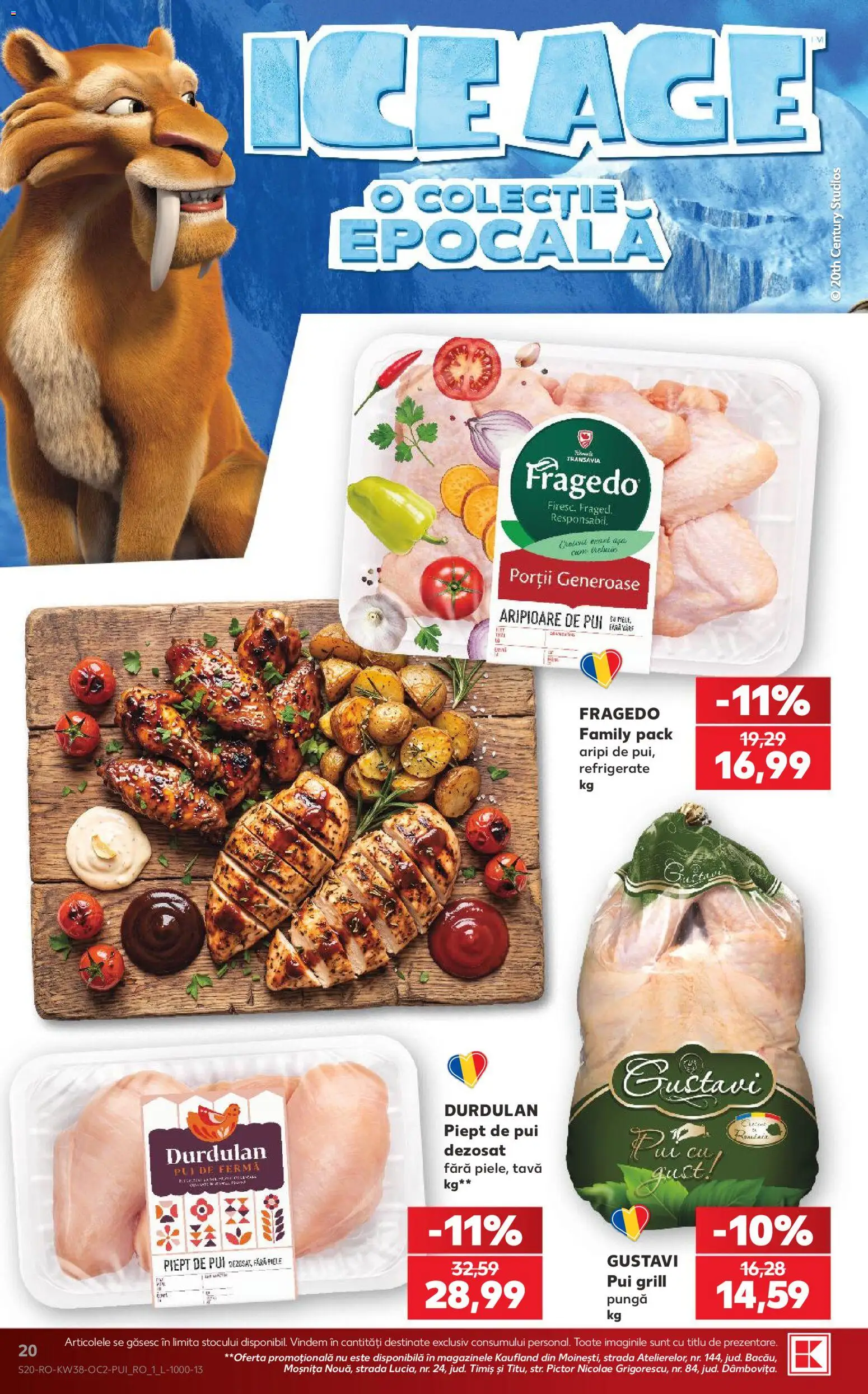 Catalog Kaufland 16 - 21 Septembrie 2026 | Pagina 20 | Produse: Pui grill, Tava, Grill, Pui