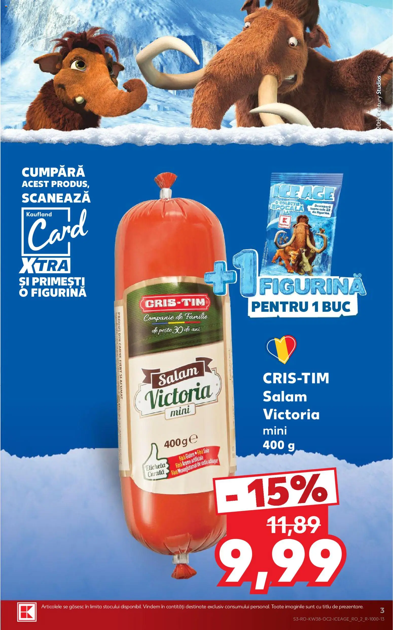 Catalog Kaufland 16 - 21 Septembrie 2026 | Pagina 3 | Produse: Salam, Pește