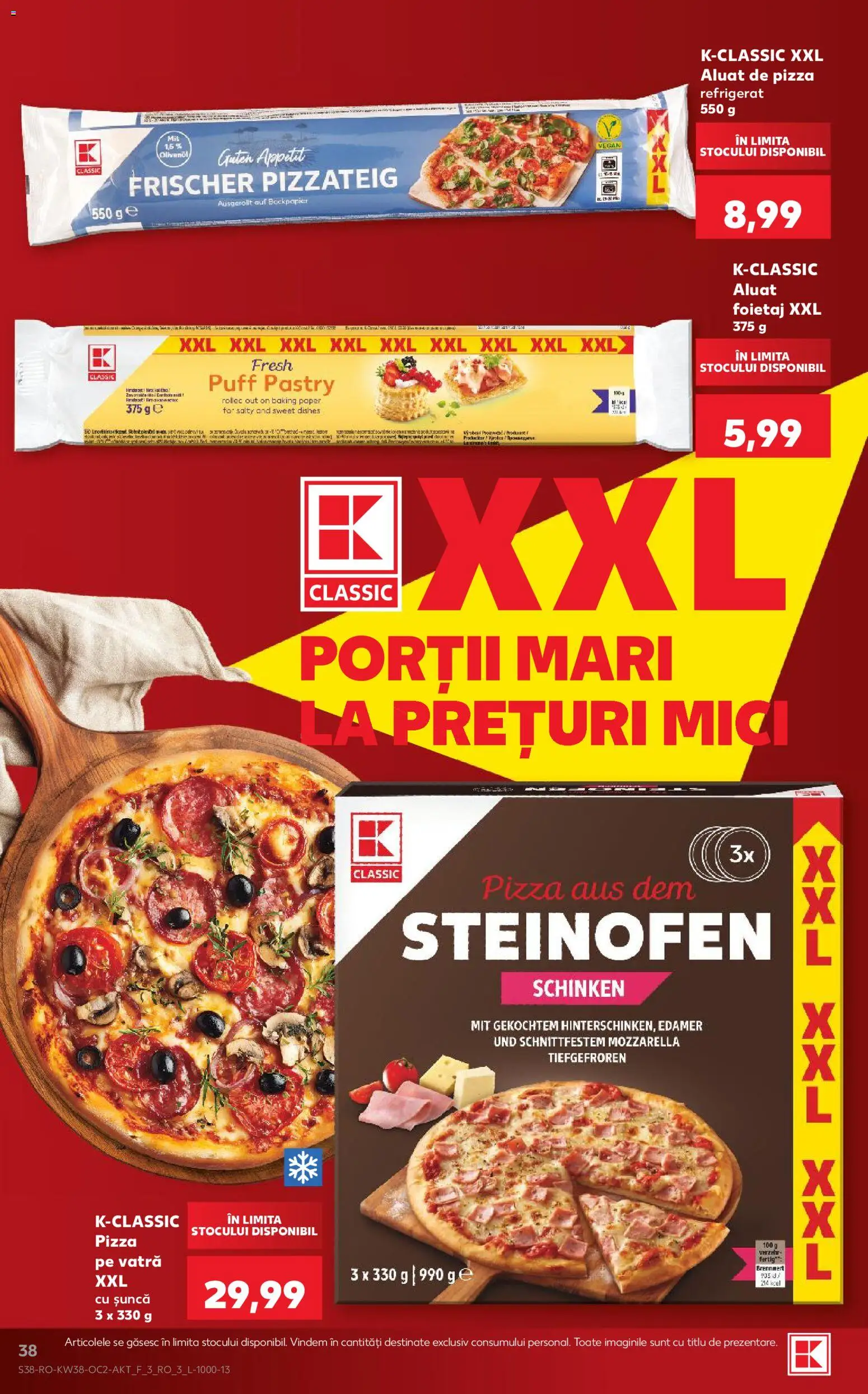 Catalog Kaufland 16 - 21 Septembrie 2026 | Pagina 38 | Produse: Edamer, Mici, Aluat, Mozzarella