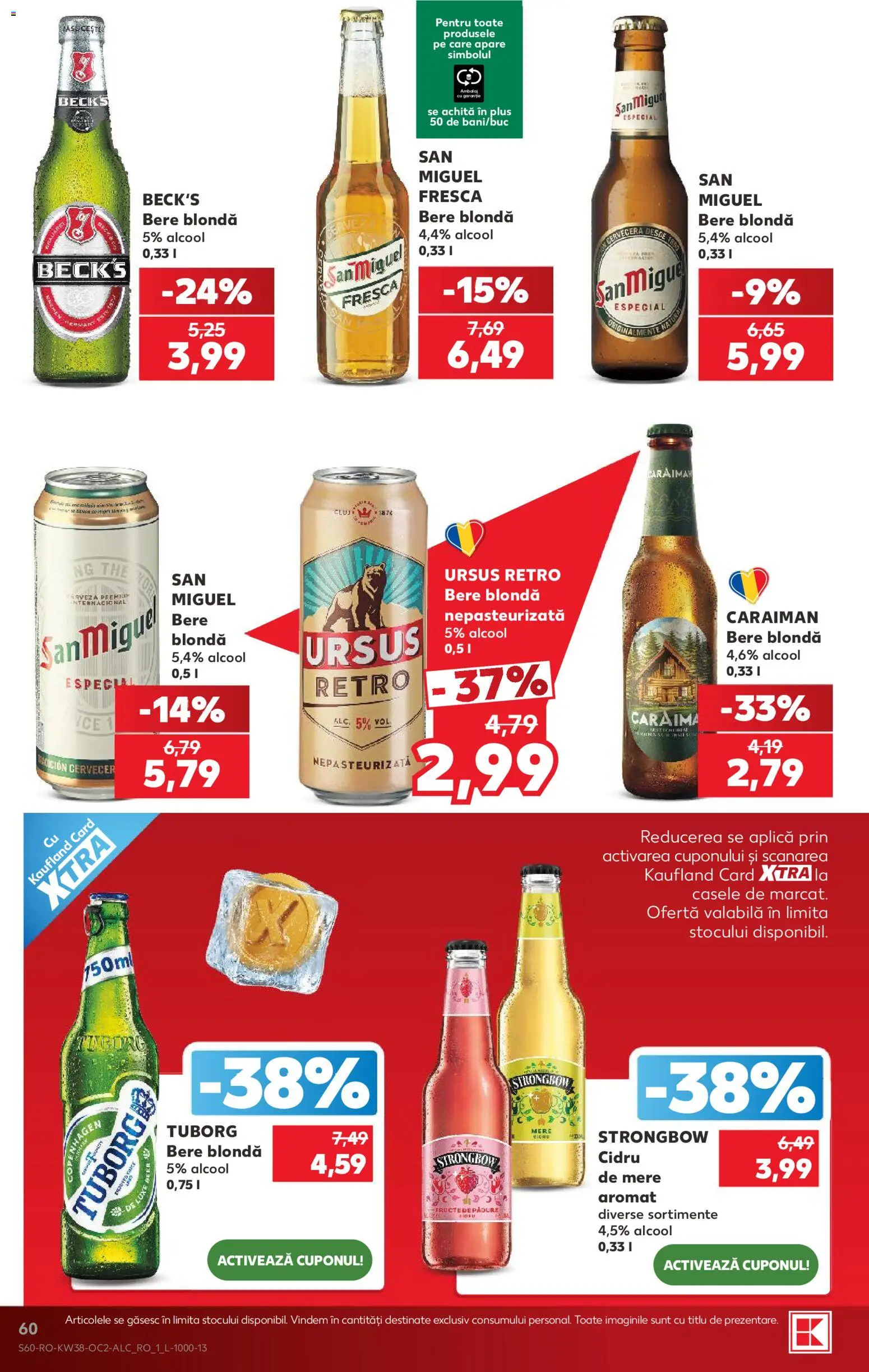 Catalog Kaufland 16 - 21 Septembrie 2026 | Pagina 60 | Produse: Premium, Aplică, Bere, Plus