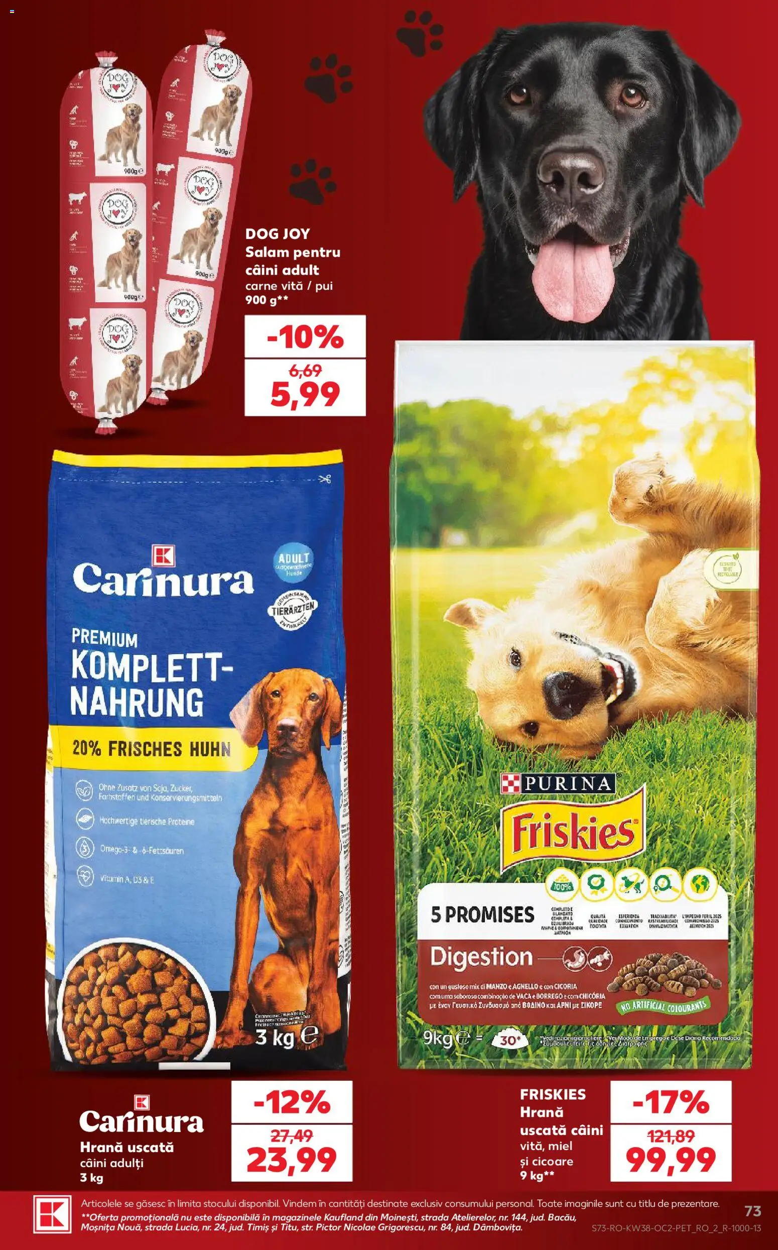 Catalog Kaufland 16 - 21 Septembrie 2026 | Pagina 73 | Produse: Vită, Proteine, Pui, Miel