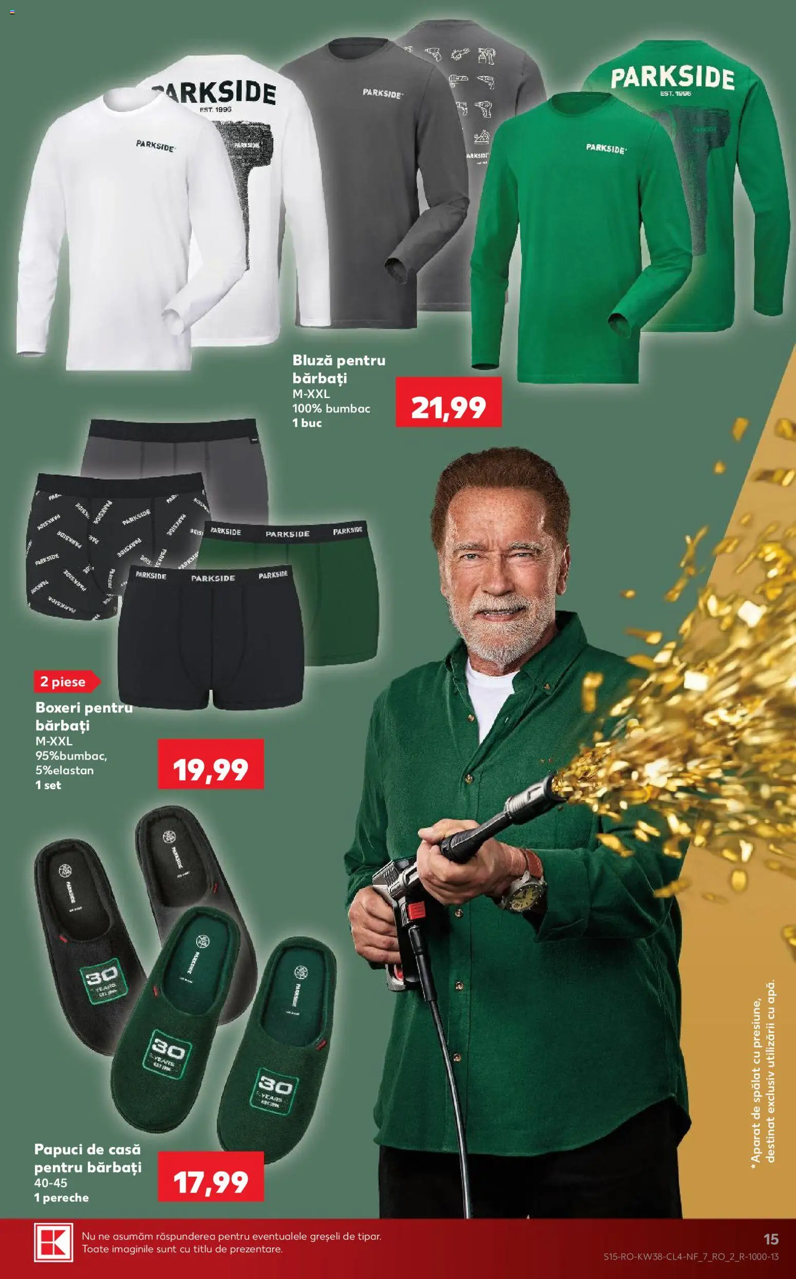 Catalog Kaufland 16 - 21 Septembrie 2026 | Pagina 15 | Produse: Papuci de casă, Parkside, Aparat, Papuci