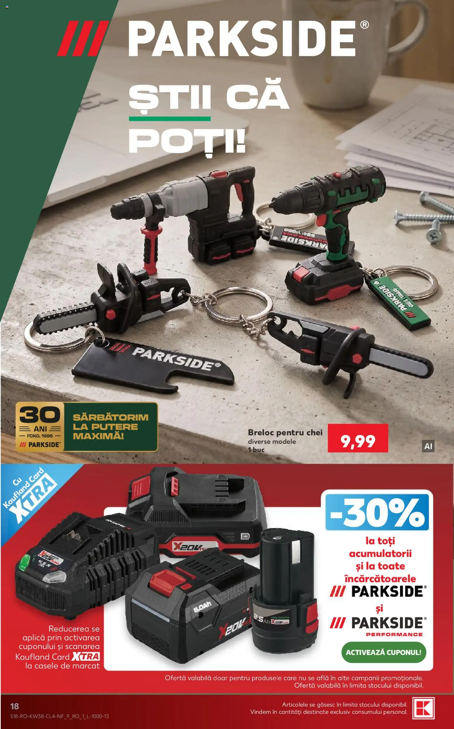 Catalog Kaufland 16 - 21 Septembrie 2026 | Pagina 18 | Produse: Aplică, Parkside