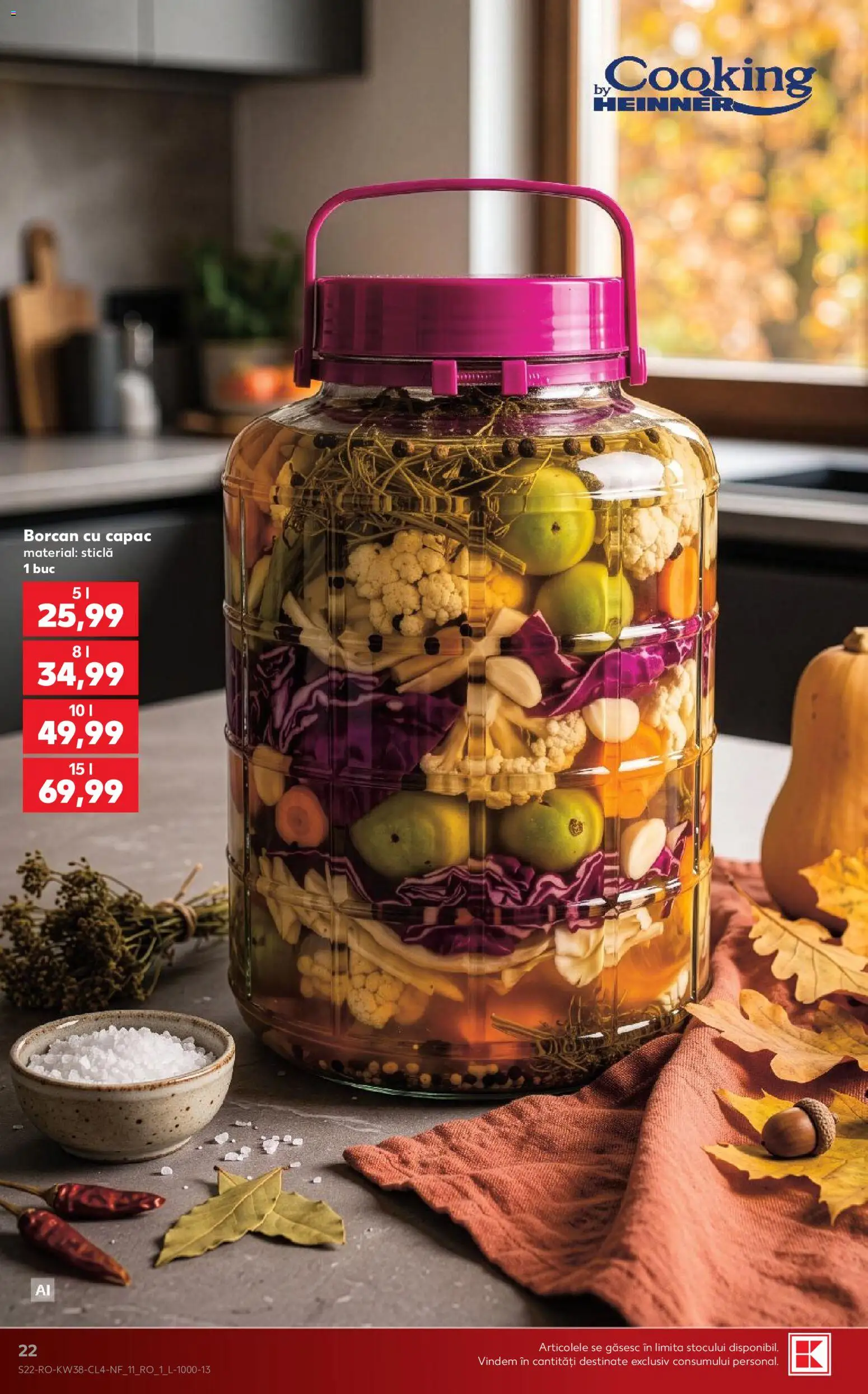 Catalog Kaufland 16 - 21 Septembrie 2026 | Pagina 22 | Produse: Borcan