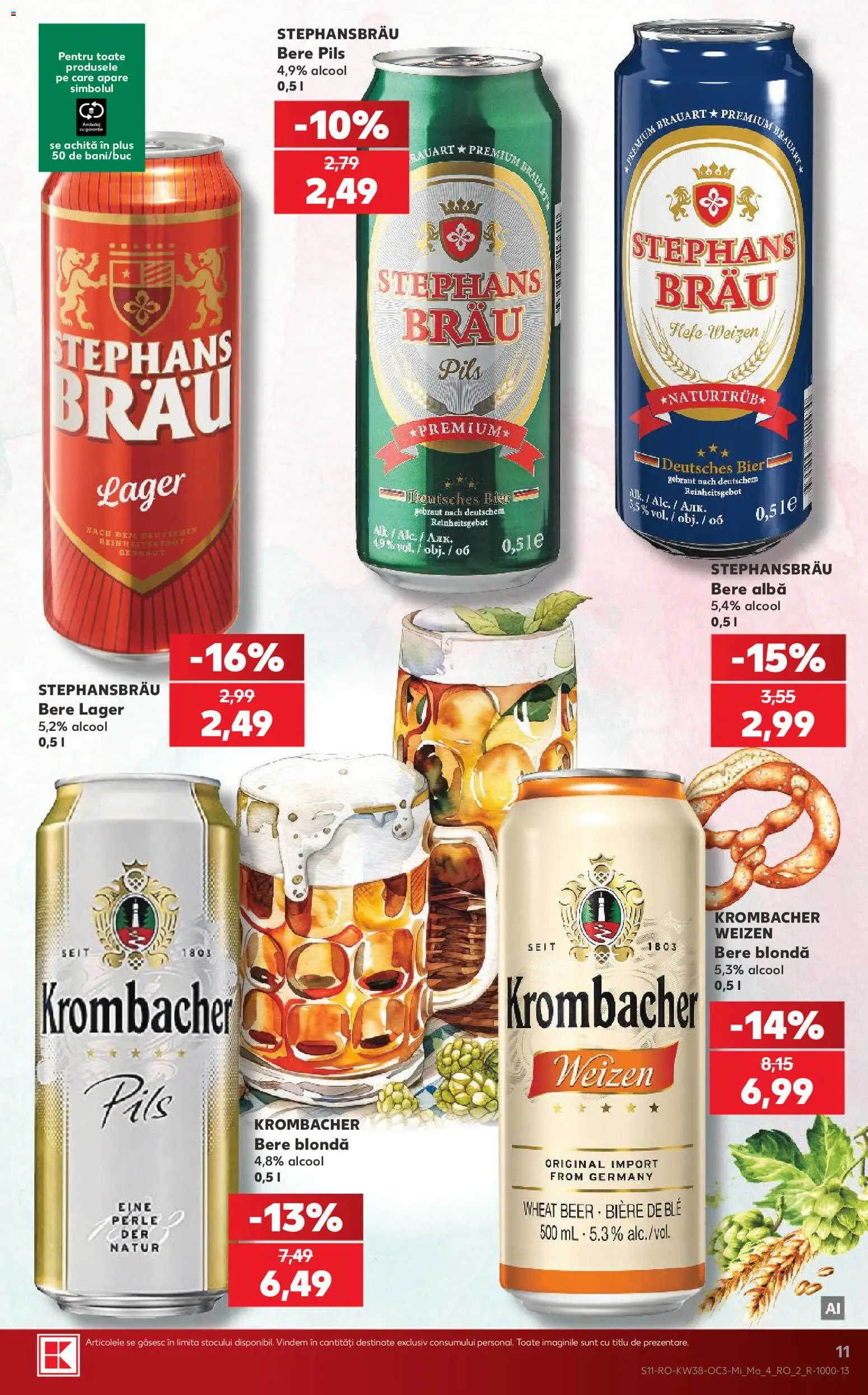 Catalog Kaufland 16 - 21 Septembrie 2026 | Pagina 11 | Produse: Premium, Perle, Bere, Plus