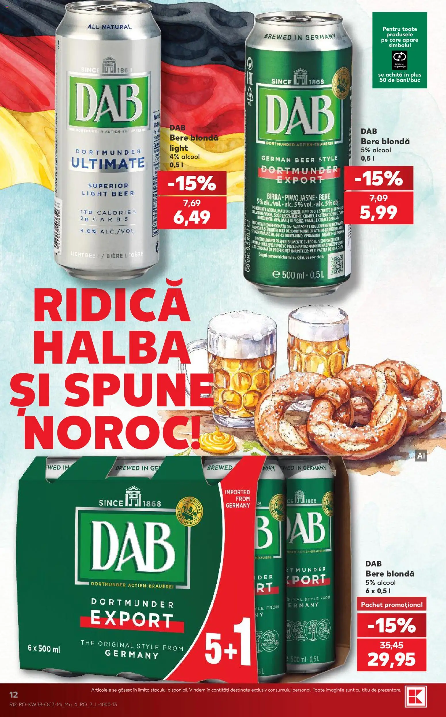 Catalog Kaufland 16 - 21 Septembrie 2026 | Pagina 12 | Produse: Style, Bere, Plus