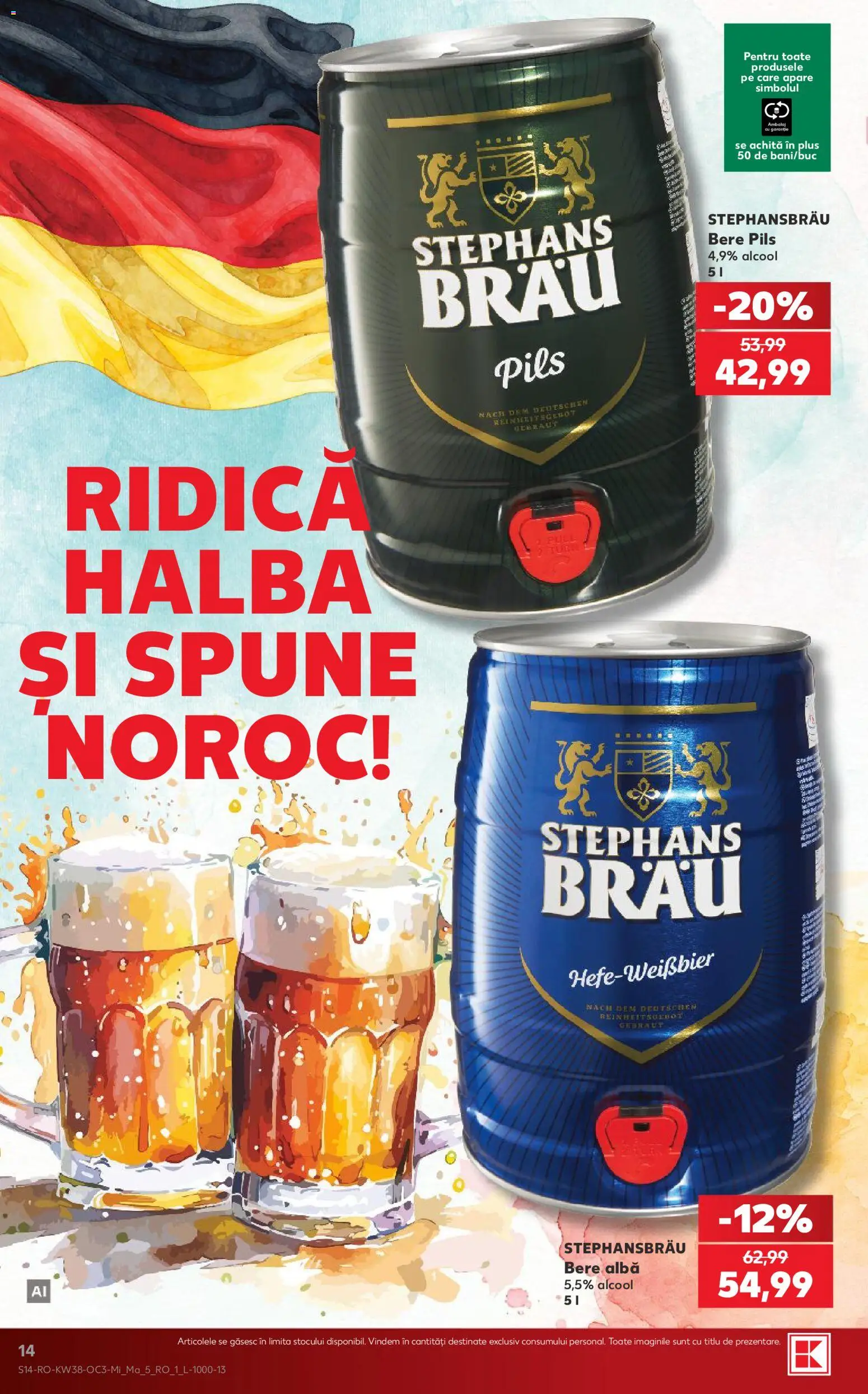 Catalog Kaufland 16 - 21 Septembrie 2026 | Pagina 14 | Produse: Alba, Bere, Plus