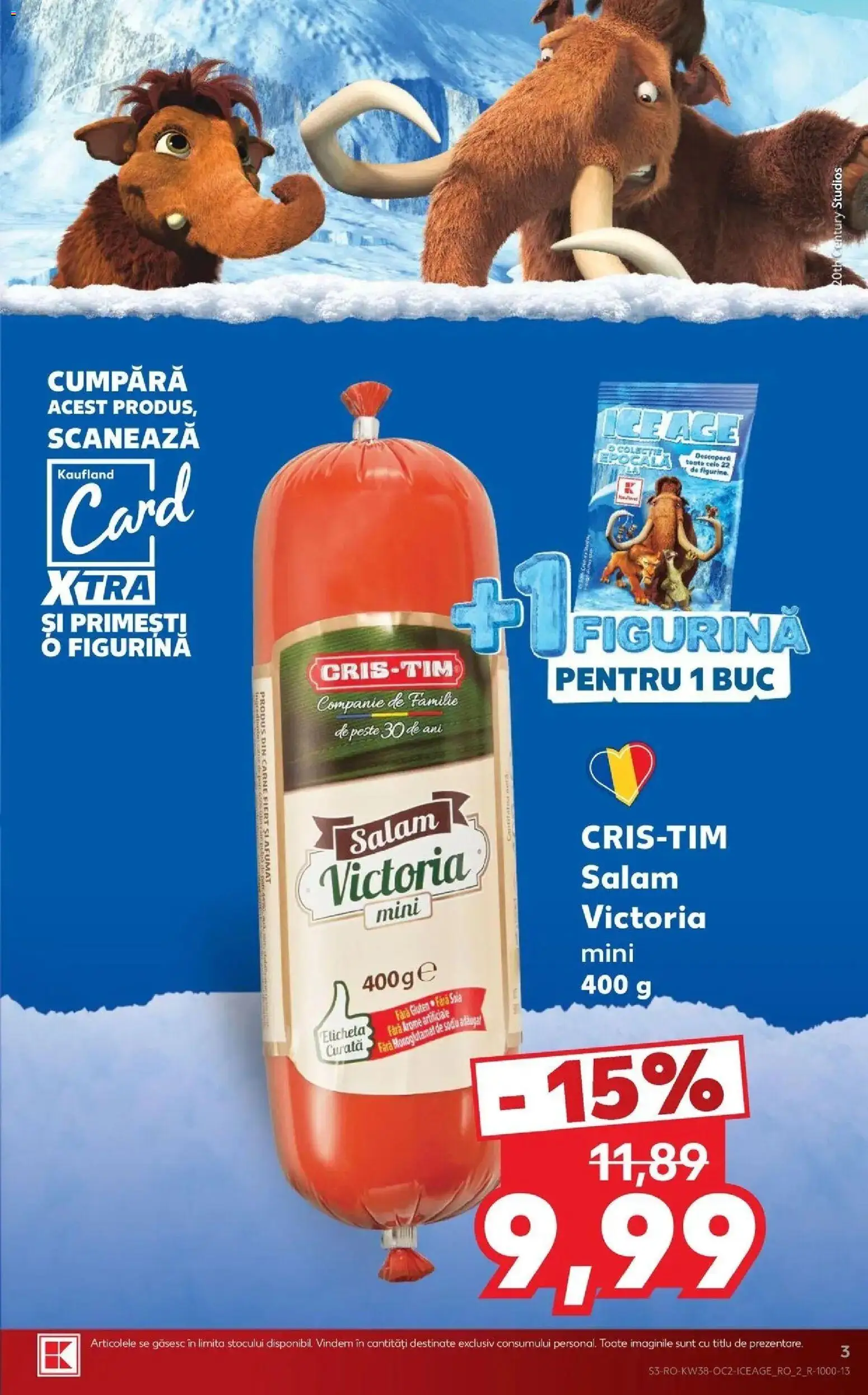 Catalog Kaufland 16 - 21 Septembrie 2026 | Pagina 3 | Produse: Salam, Pește