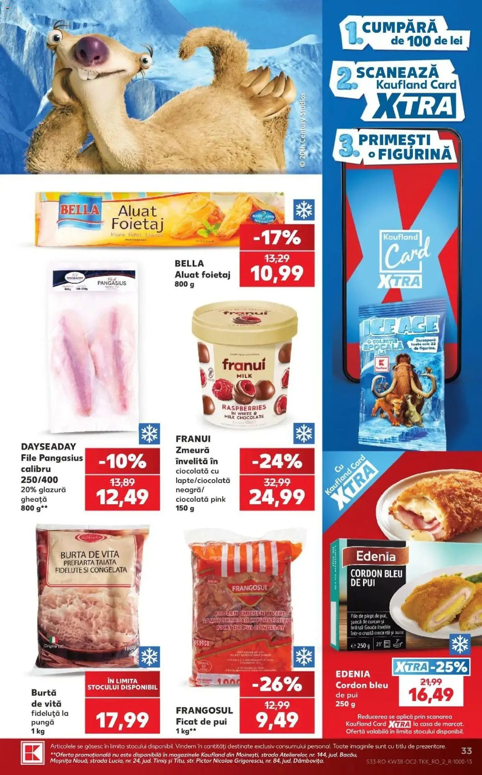 Catalog Kaufland 16 - 21 Septembrie 2026 | Pagina 33 | Produse: Burta de vita, Foietaj, Șuncă, Gouda