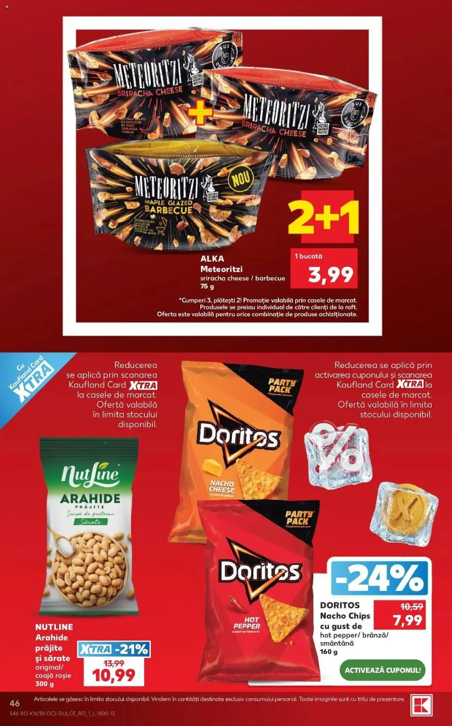 Catalog Kaufland 16 - 21 Septembrie 2026 | Pagina 46 | Produse: Aplică, Arahide, Smântână, Doritos