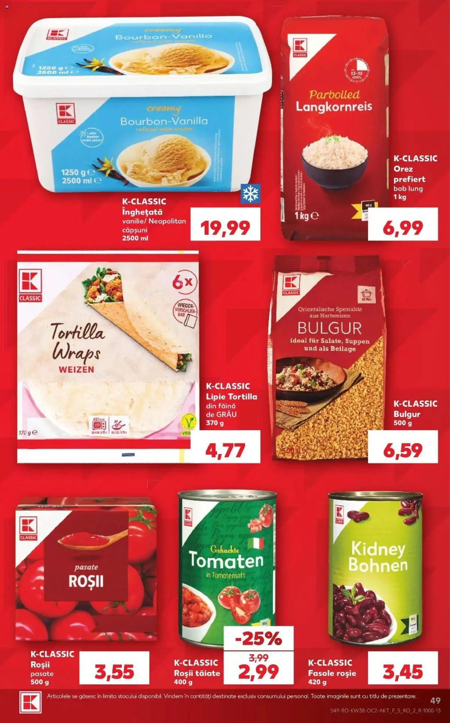 Catalog Kaufland 16 - 21 Septembrie 2026 | Pagina 49 | Produse: Făină, Roșii, Bourbon, Căpșuni