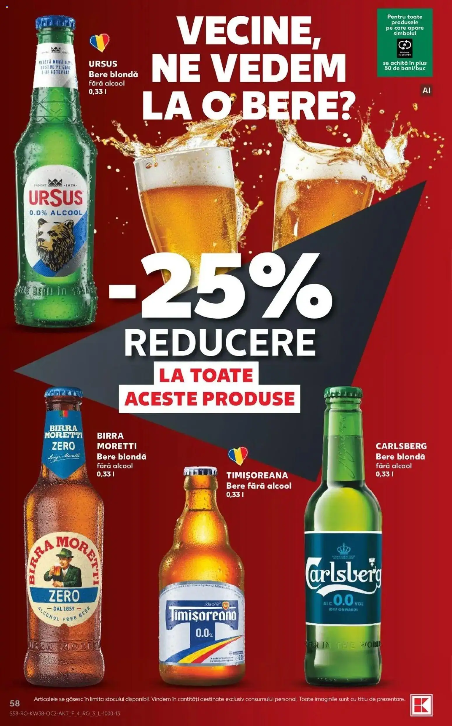 Catalog Kaufland 16 - 21 Septembrie 2026 | Pagina 58 | Produse: Zero, Ursus, Bere, Plus