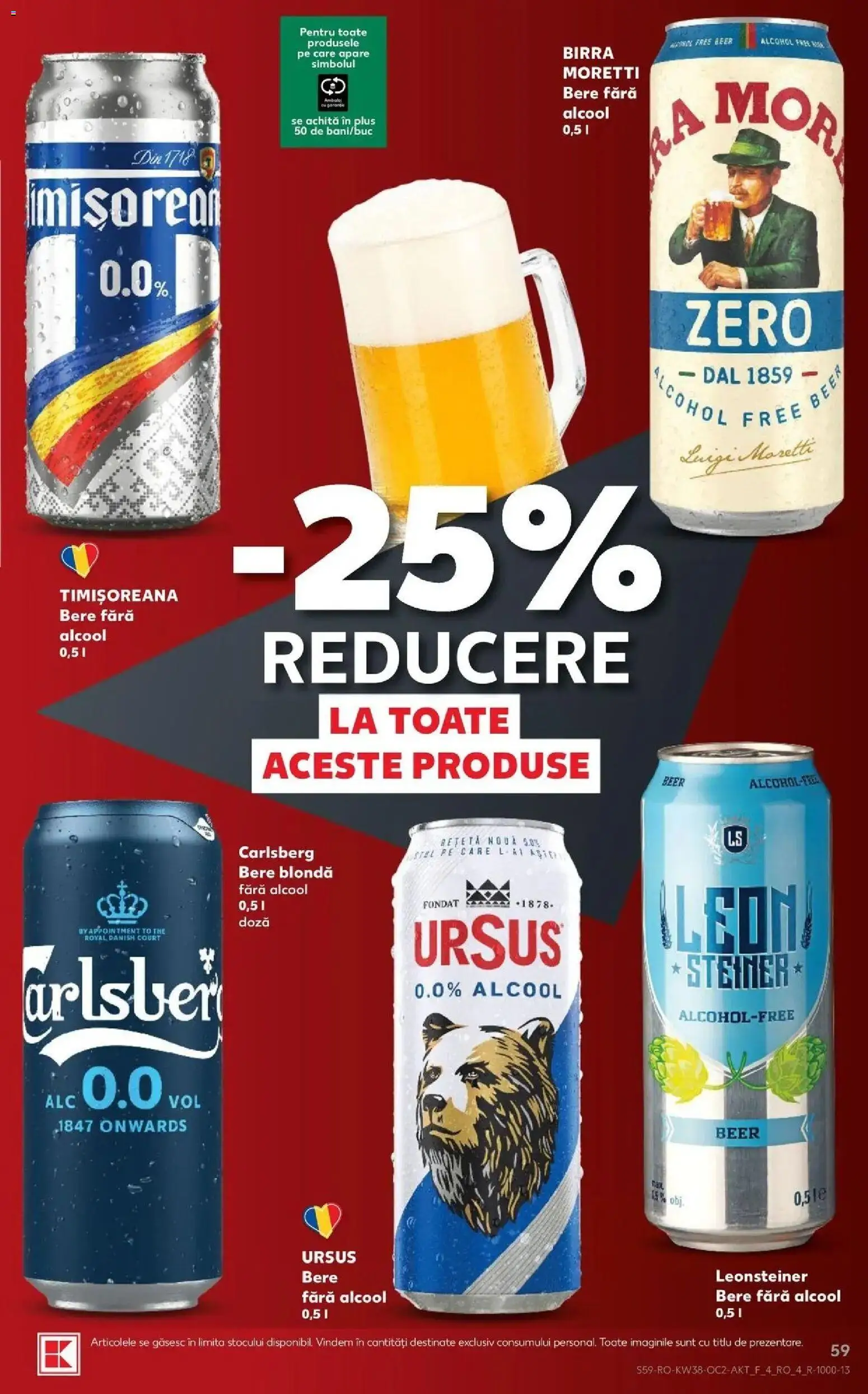 Catalog Kaufland 16 - 21 Septembrie 2026 | Pagina 59 | Produse: Ursus, Bere fara alcool, Bere, Plus