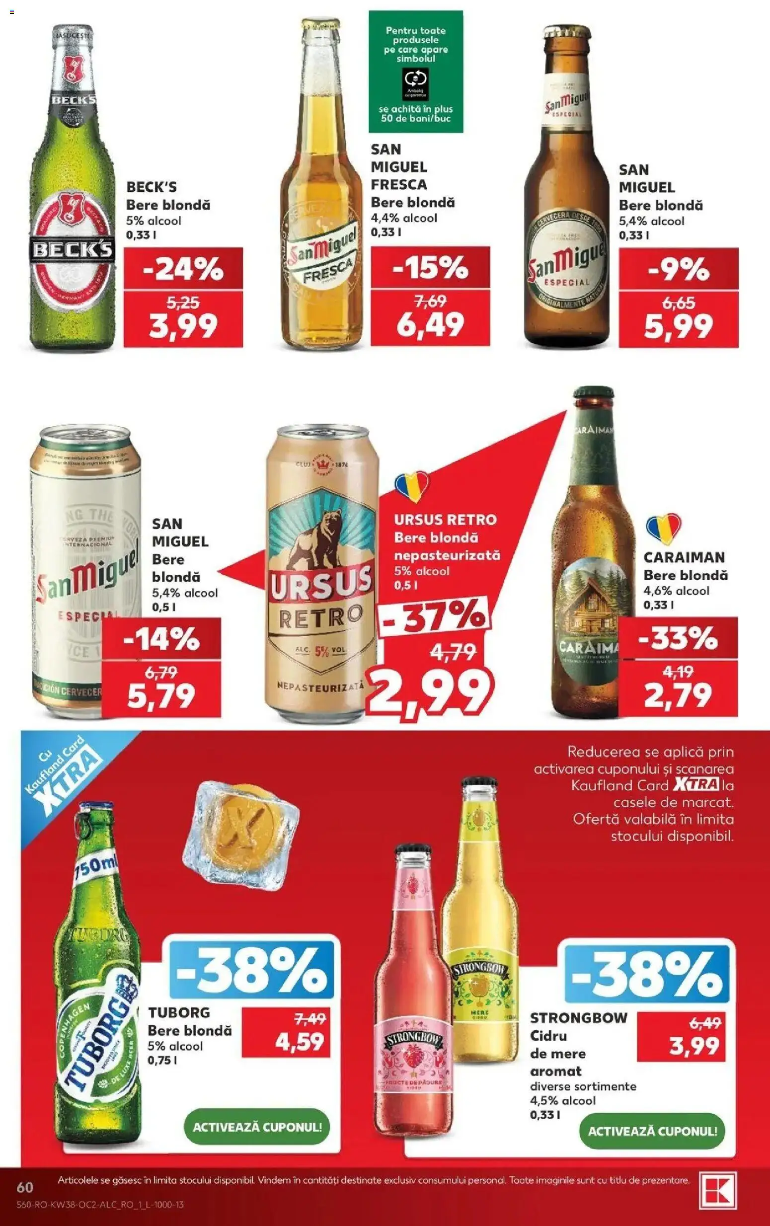 Catalog Kaufland 16 - 21 Septembrie 2026 | Pagina 60 | Produse: Aplică, Bere, Fructe, Plus