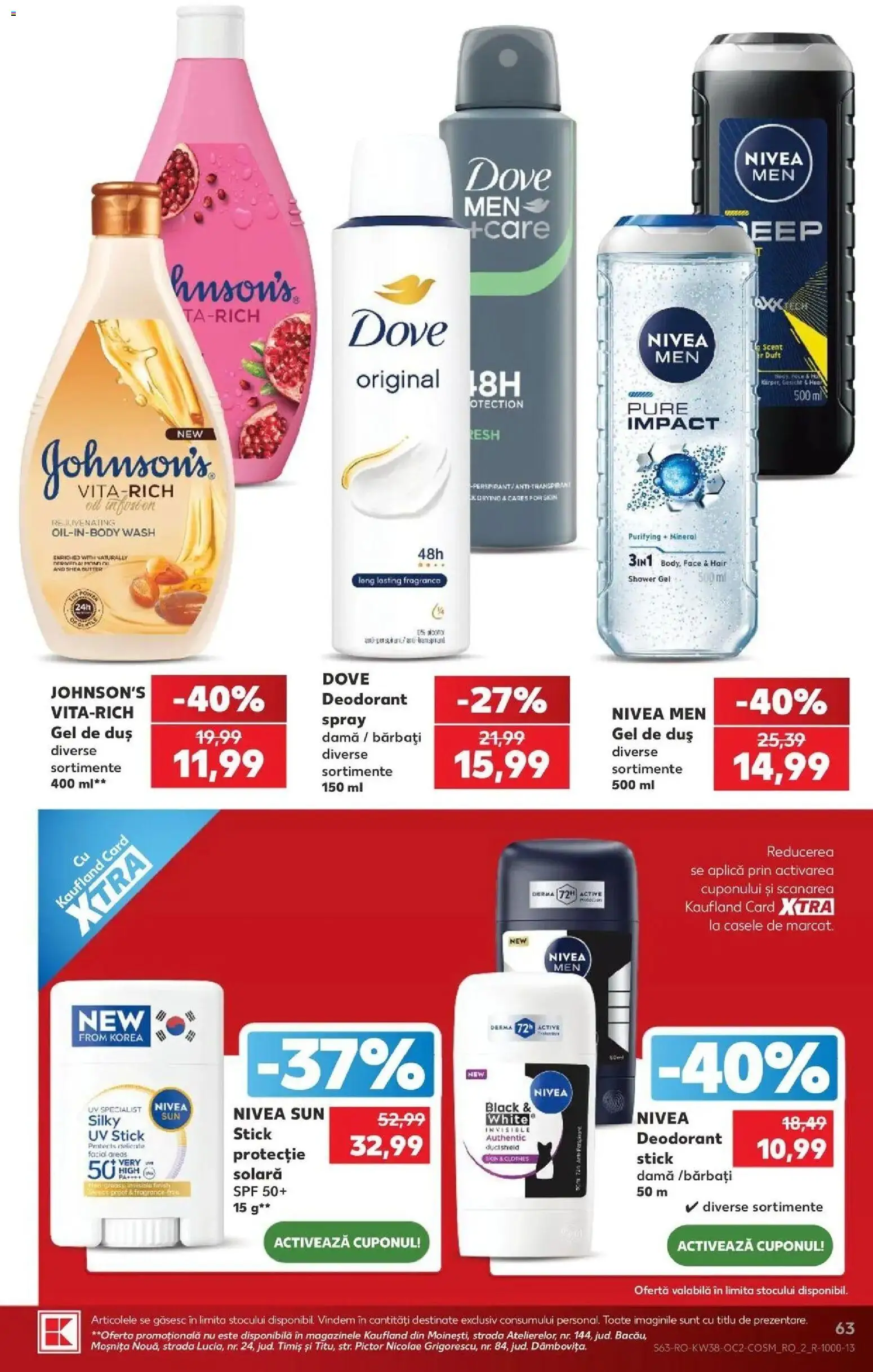 Catalog Kaufland 16 - 21 Septembrie 2026 | Pagina 63 | Produse: Active, Duș, Impact, Black