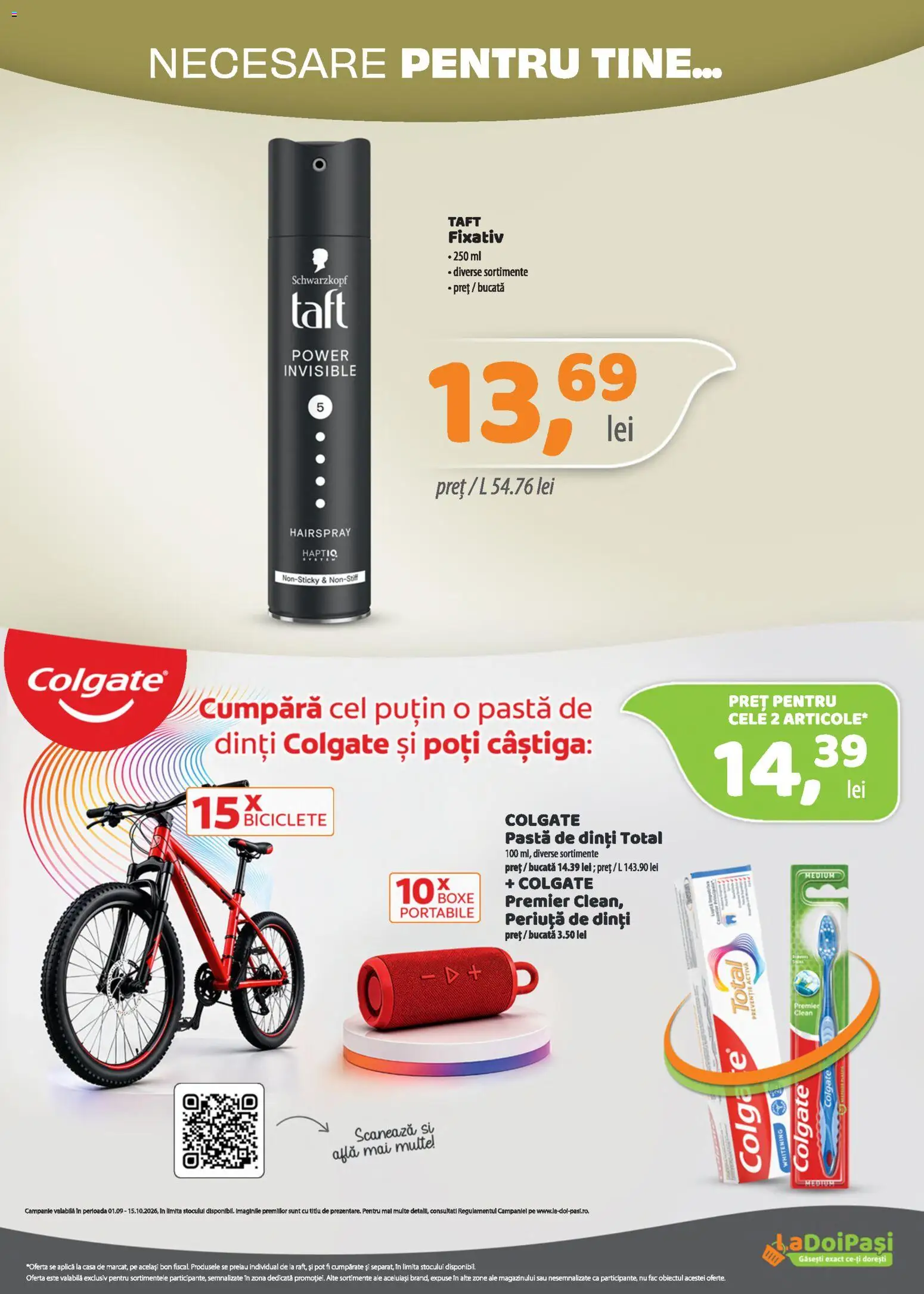 Catalog LaDoiPași 16 - 29 Septembrie 2026 | Pagina 13 | Produse: Clean, Aplică, Pastă de dinți, Power
