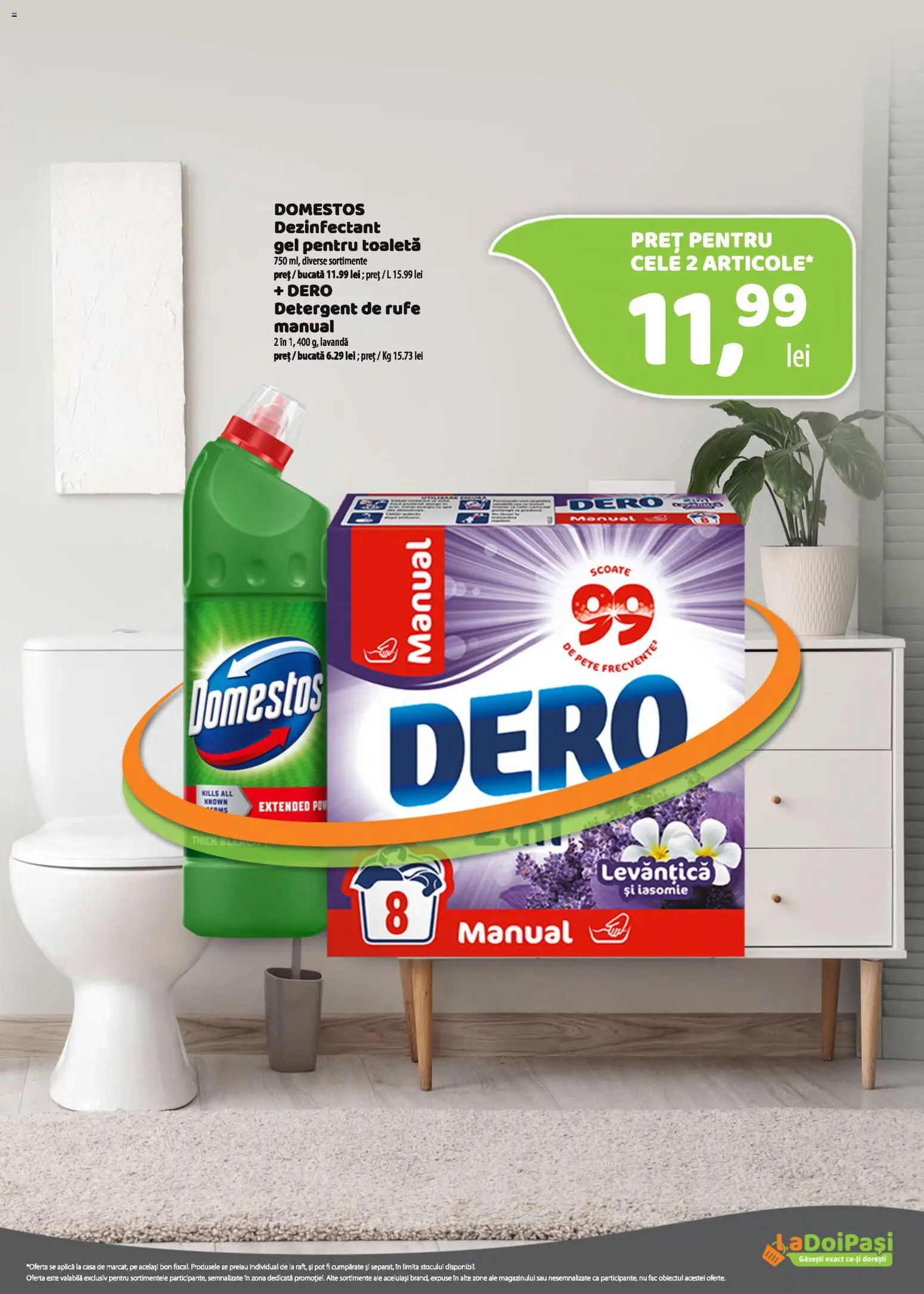 Catalog LaDoiPași 16 - 29 Septembrie 2026 | Pagina 15 | Produse: Aplică, Toaletă, Detergent, Dezinfectant