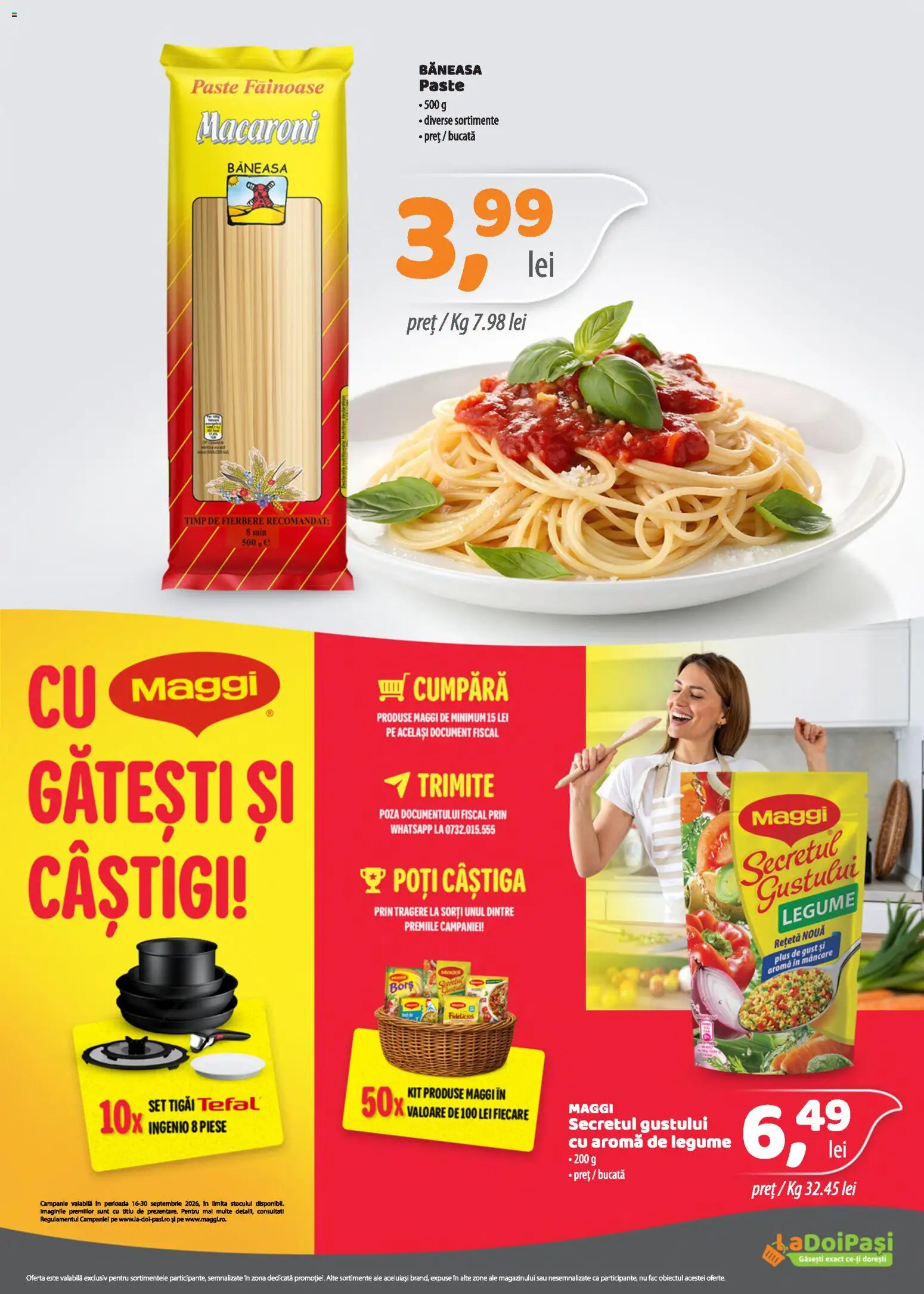 Catalog LaDoiPași 16 - 29 Septembrie 2026 | Pagina 4 | Produse: Borș, Paste, Legume, Plus