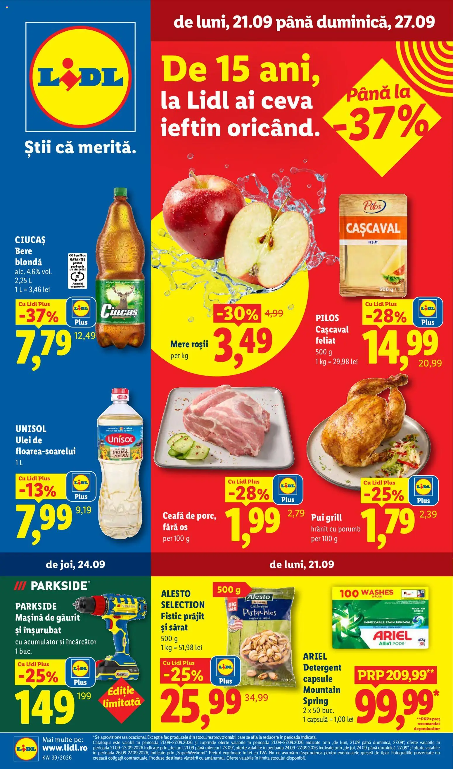 Catalog LIDL 21 - 26 Septembrie 2026 | Pagina 1